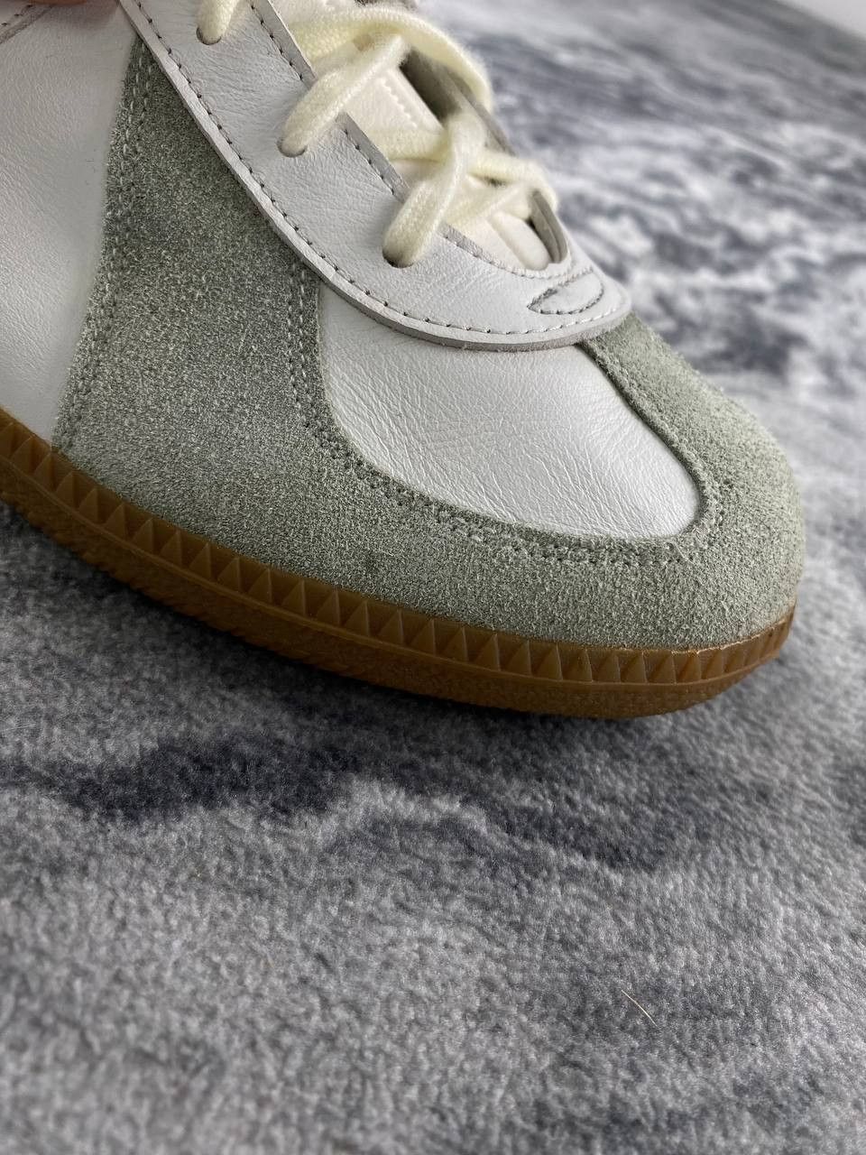 Vintage GAT BW Sport Army Trainer Bundeswehr Shoes Leather Sneakers Size US 9.5 / EU 42-43 - 12 Thumbnail