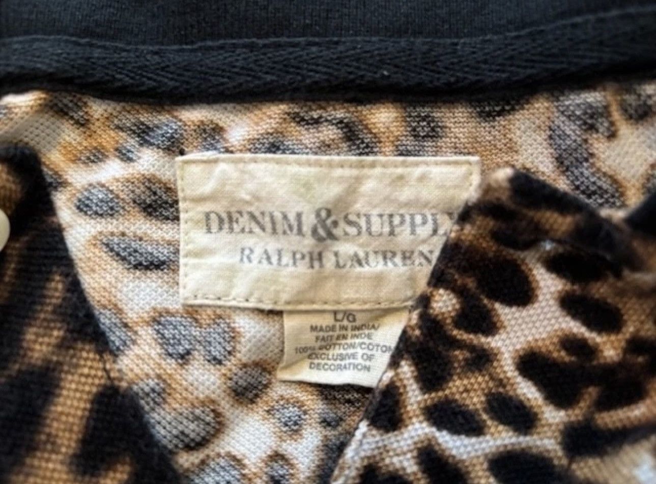 Polo Ralph Lauren Leopard Aztec Western Shirt Size US L / EU 52-54 / 3 - 4 Thumbnail