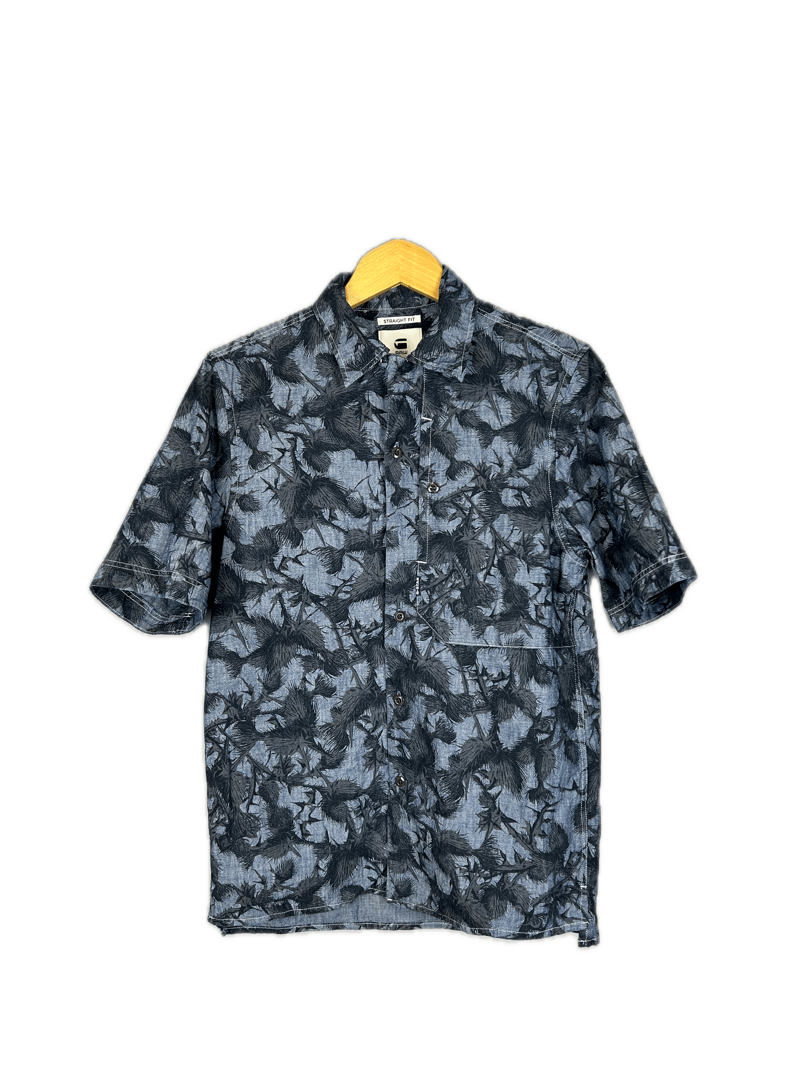 G-Star G Star Raw Shirts Hawaii Style Monogram Short Sleeve Floral Size US XS / EU 42 / 0 - 1 Thumbnail