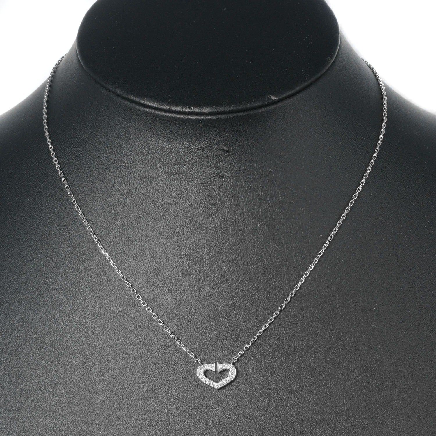 Cartier Cartier C heart necklace Size ONE SIZE - 1 Thumbnail
