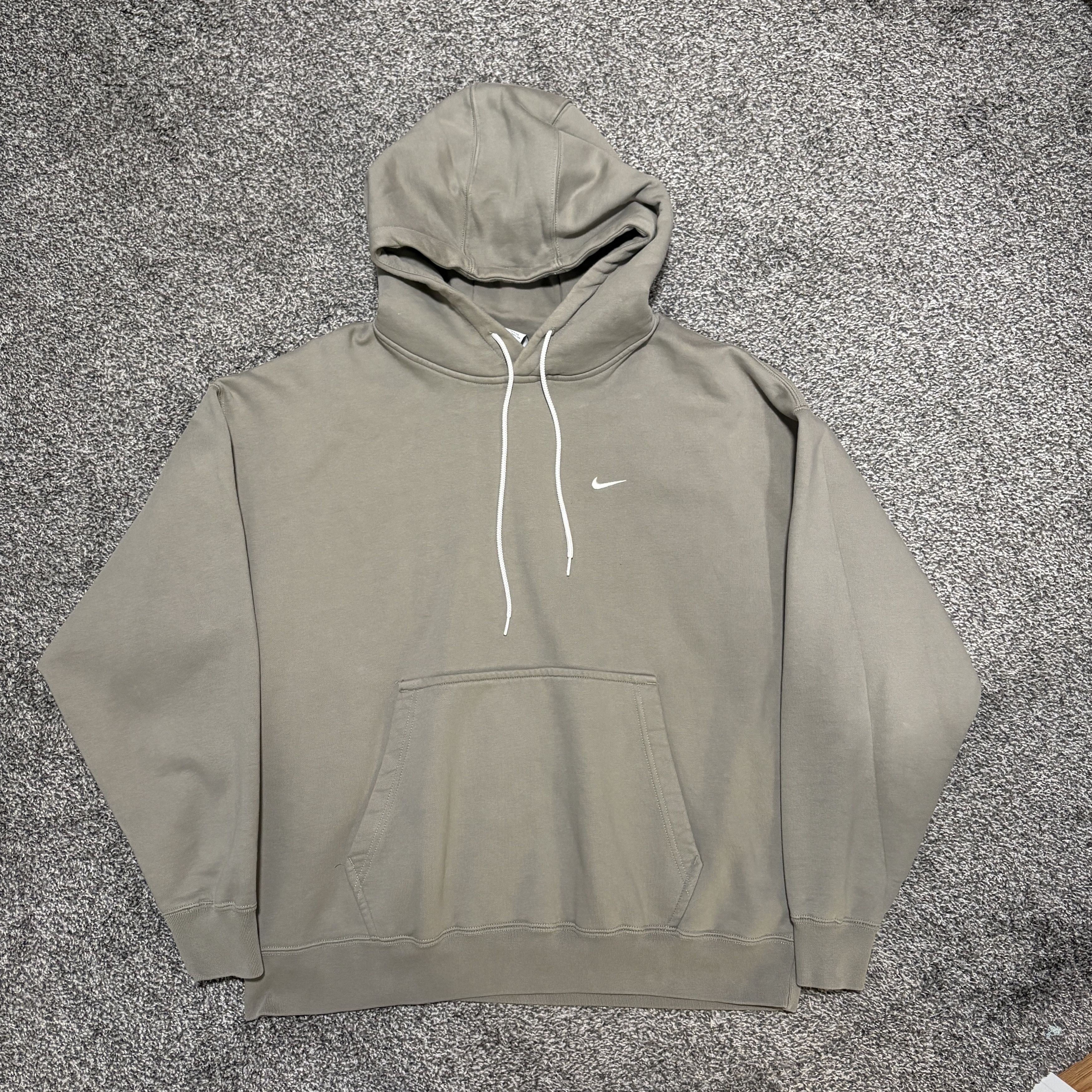 Nike NRG Solo Swoosh Light Army Green Hoodie (CV0552-320) XL