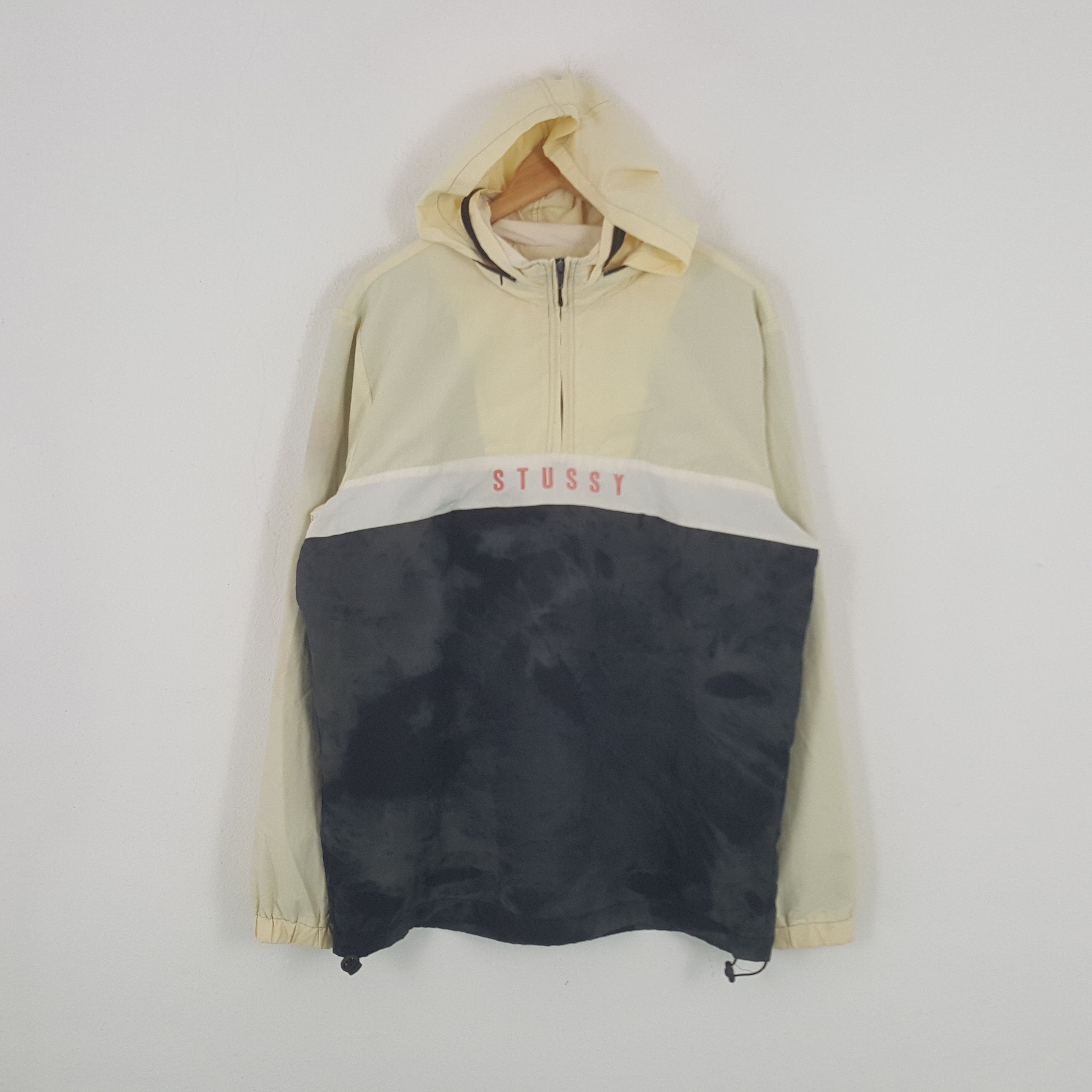 Vintage Stussy American Style Custom Logo Hoodie Jacket