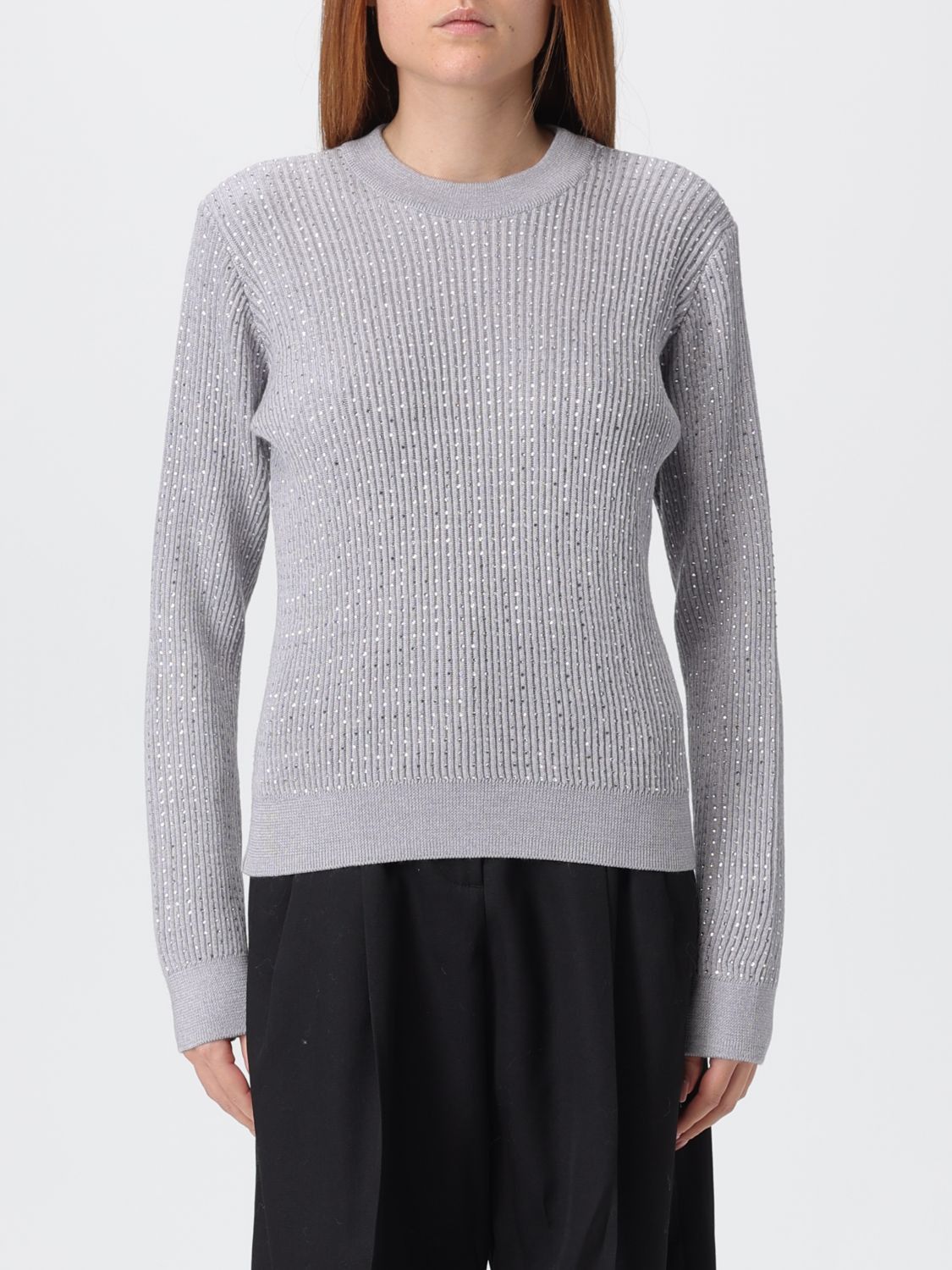 Golden Goose Sweater Woman Grey