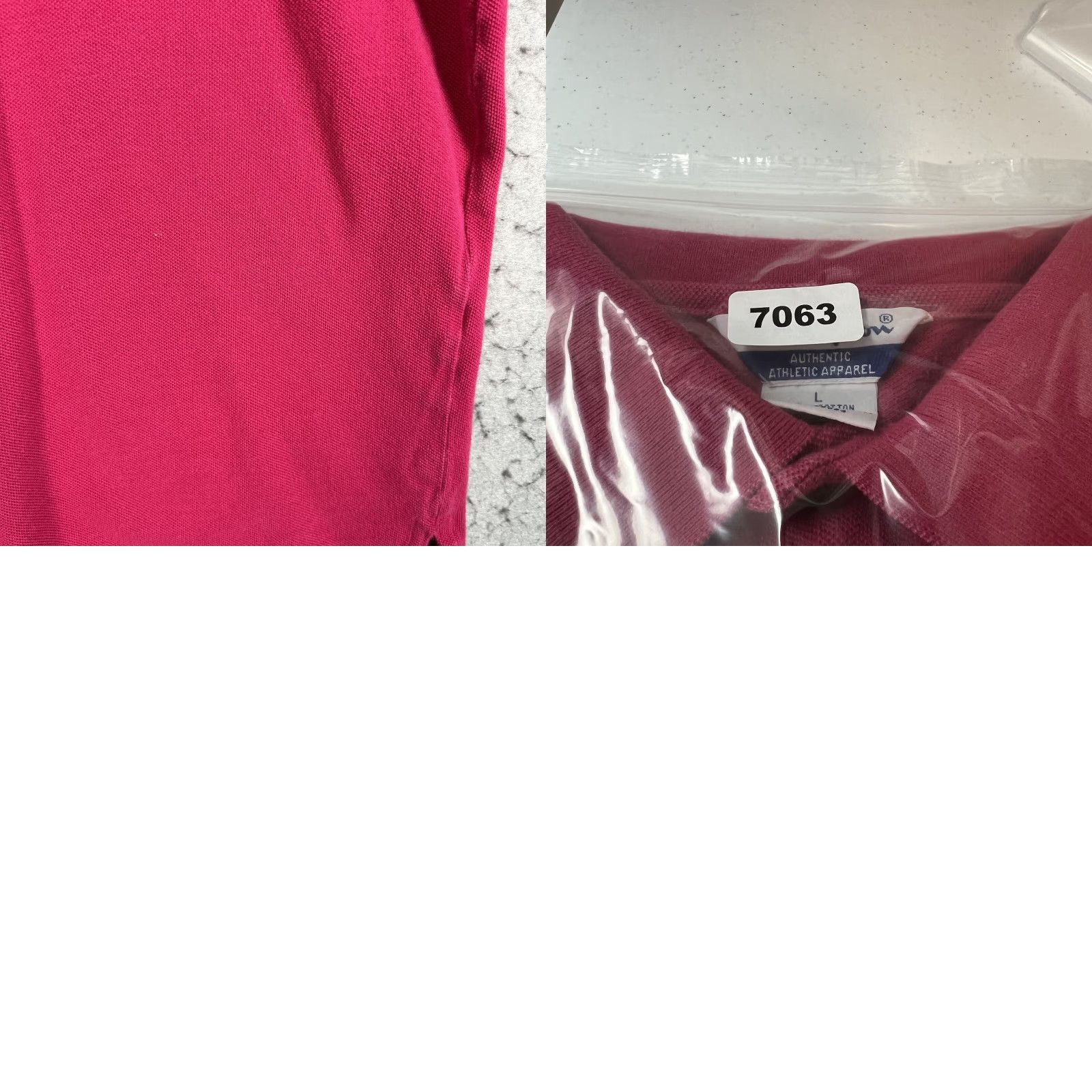 Champion VINTAGE Champion Classic Logo Polo Shirt Mens Adult Large Pink Short Sleeve Shirt Polo Mens Size US L / EU 52-54 / 3 - 8 Thumbnail