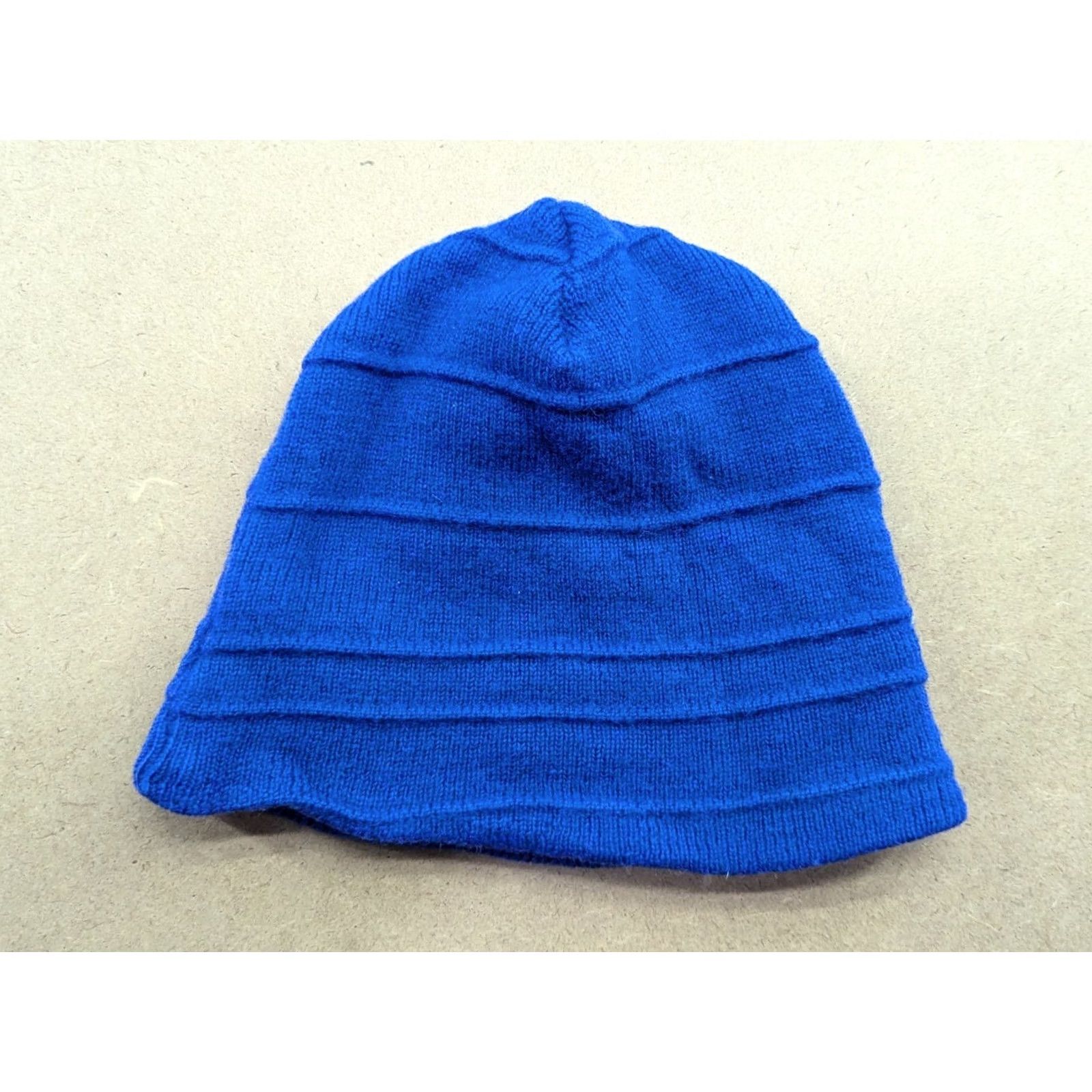 Vintage VINTAGE Chawo Norway Womens Beanie Hat One Size Blue Pure New Wool Knitted Size ONE SIZE - 3 Thumbnail