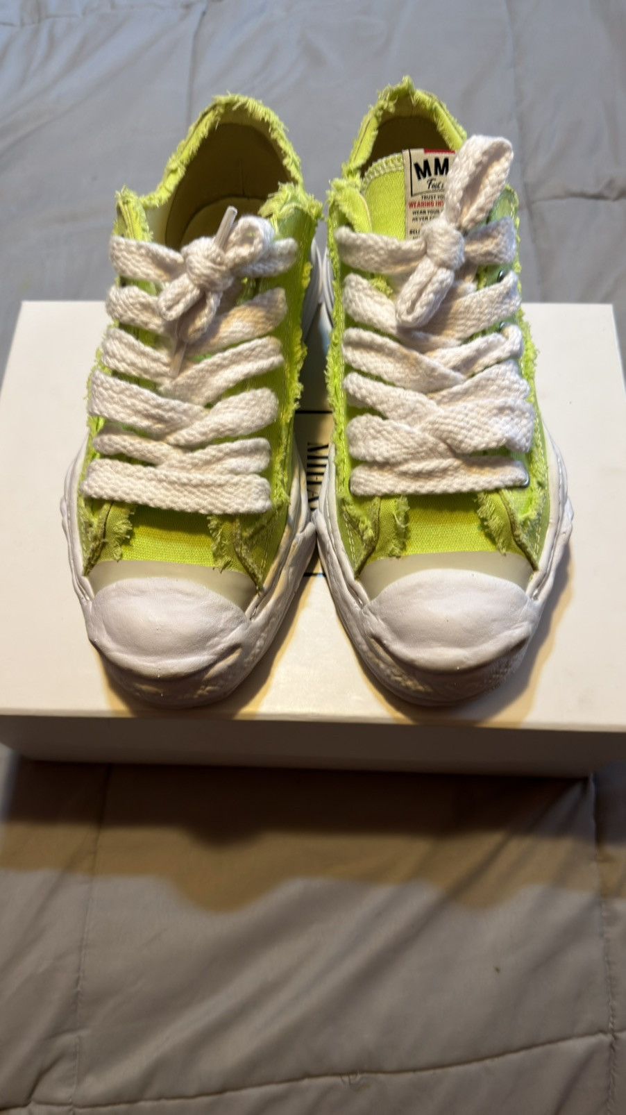 Maison MIHARA YASUHIRO MMY Neon Green Size US 9 / EU 42 - 3 Thumbnail