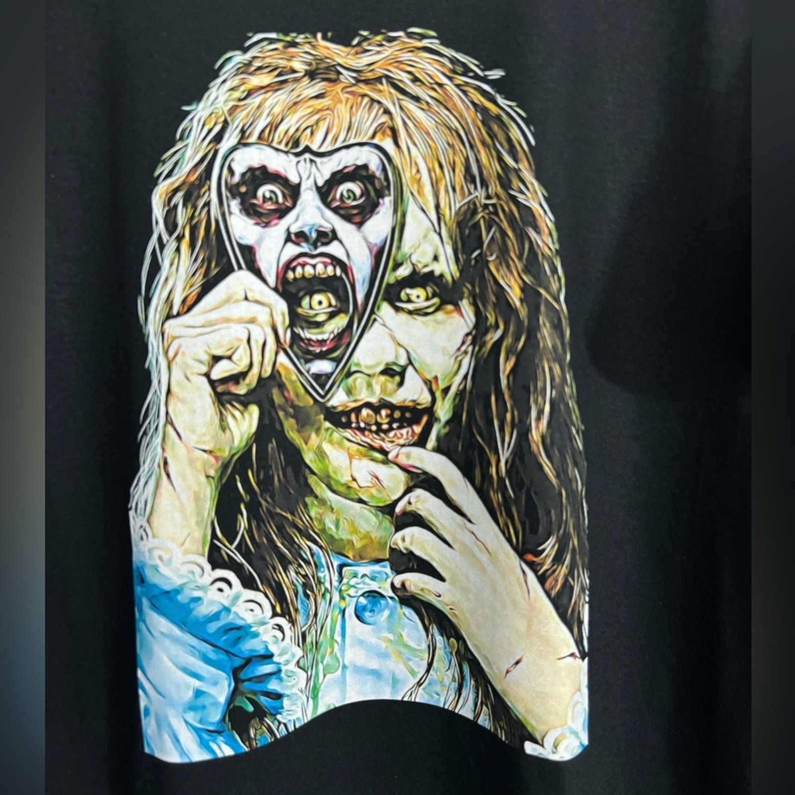 Expert Horror Insane Horror Exorcist Big Print Shirt Size US XL / EU 56 / 4 - 2 Thumbnail