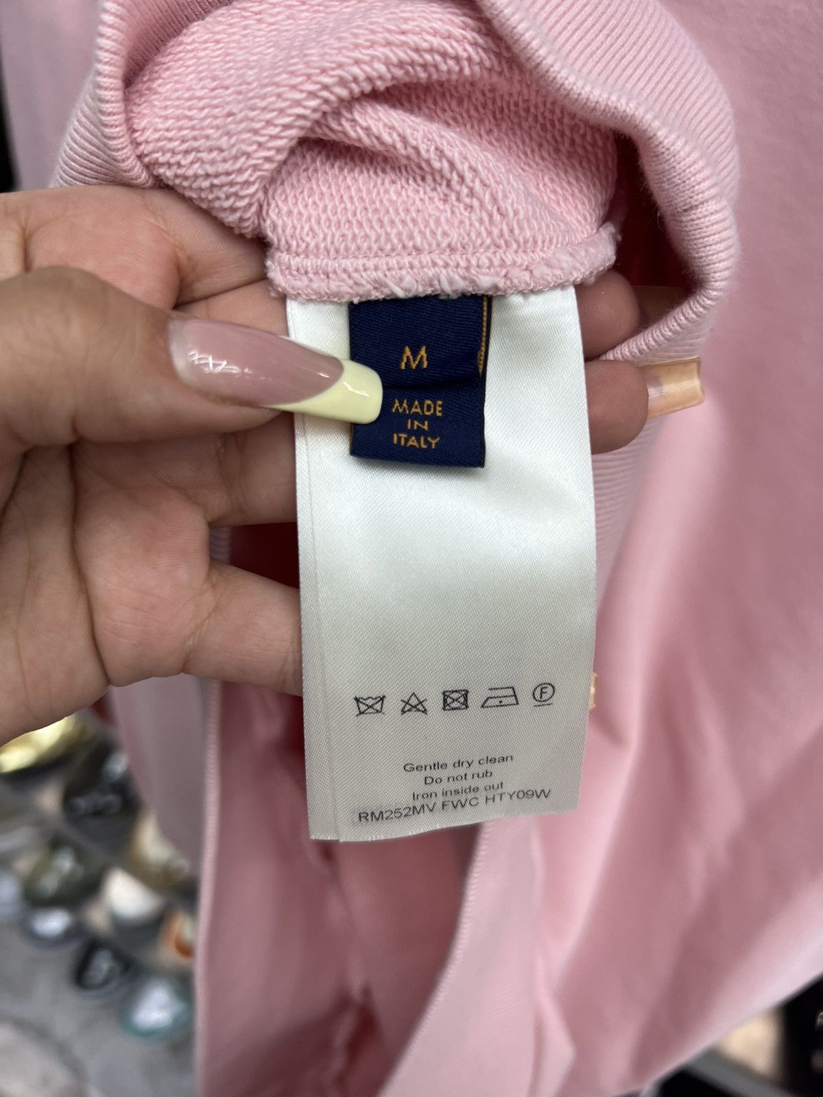 Louis Vuitton Louis Vuitton Pink Crewneck Size US M / EU 48-50 / 2 - 9 Thumbnail