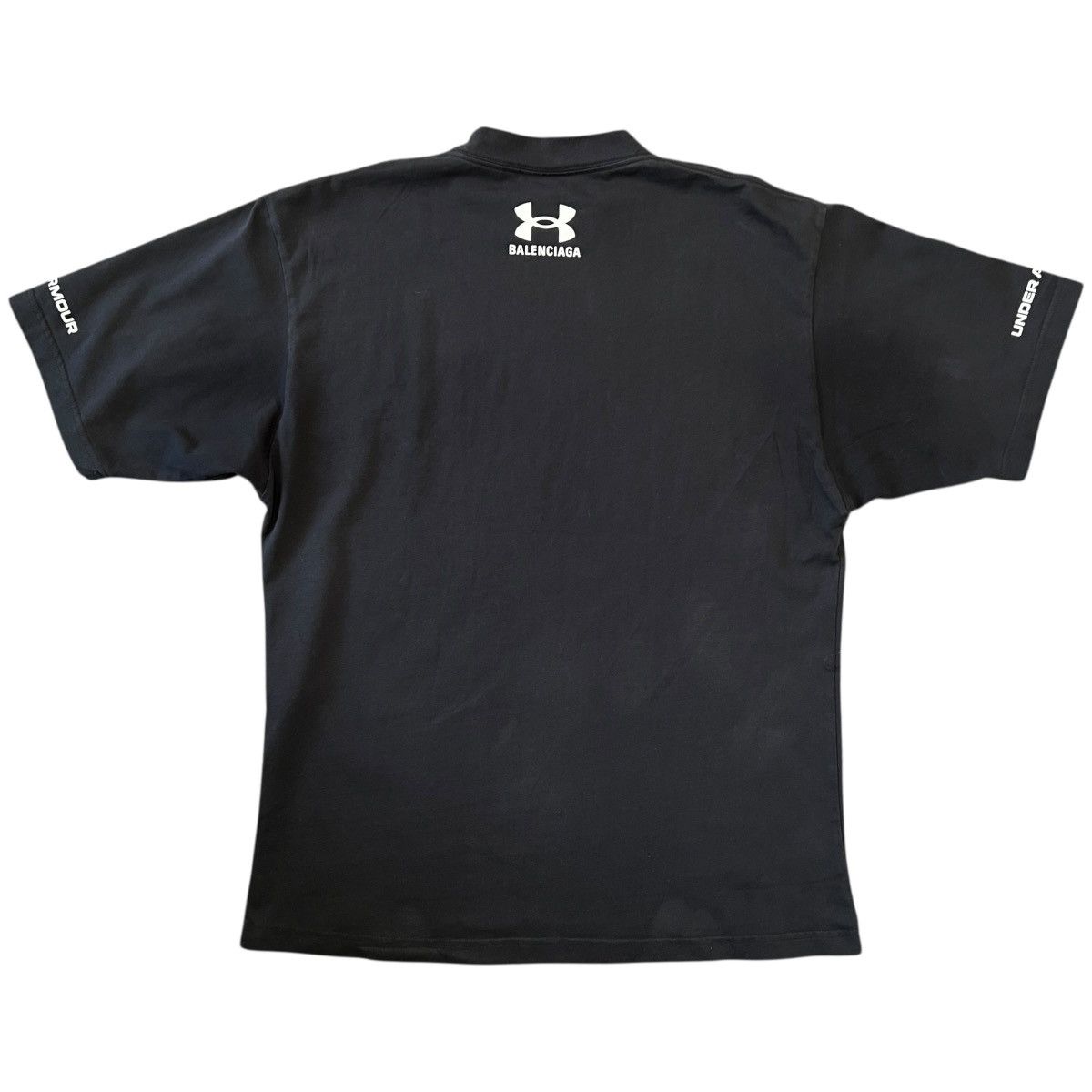 Balenciaga × Under Armour BALENCIAGA 2025SS UNDER ARMOUR Logo Print Oversized T-Shirt Size US XS / EU 42 / 0 - 12 Thumbnail