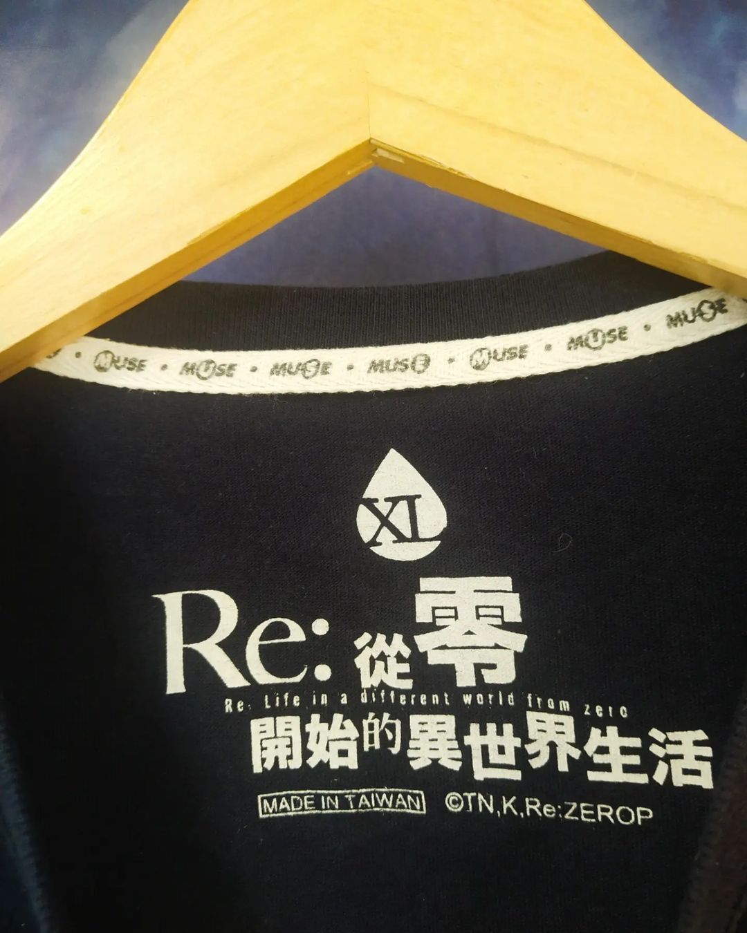 Anime × Japanese Brand ReZero Ram and Rem Art Anime Tees Muse Size US L / EU 52-54 / 3 - 4 Thumbnail
