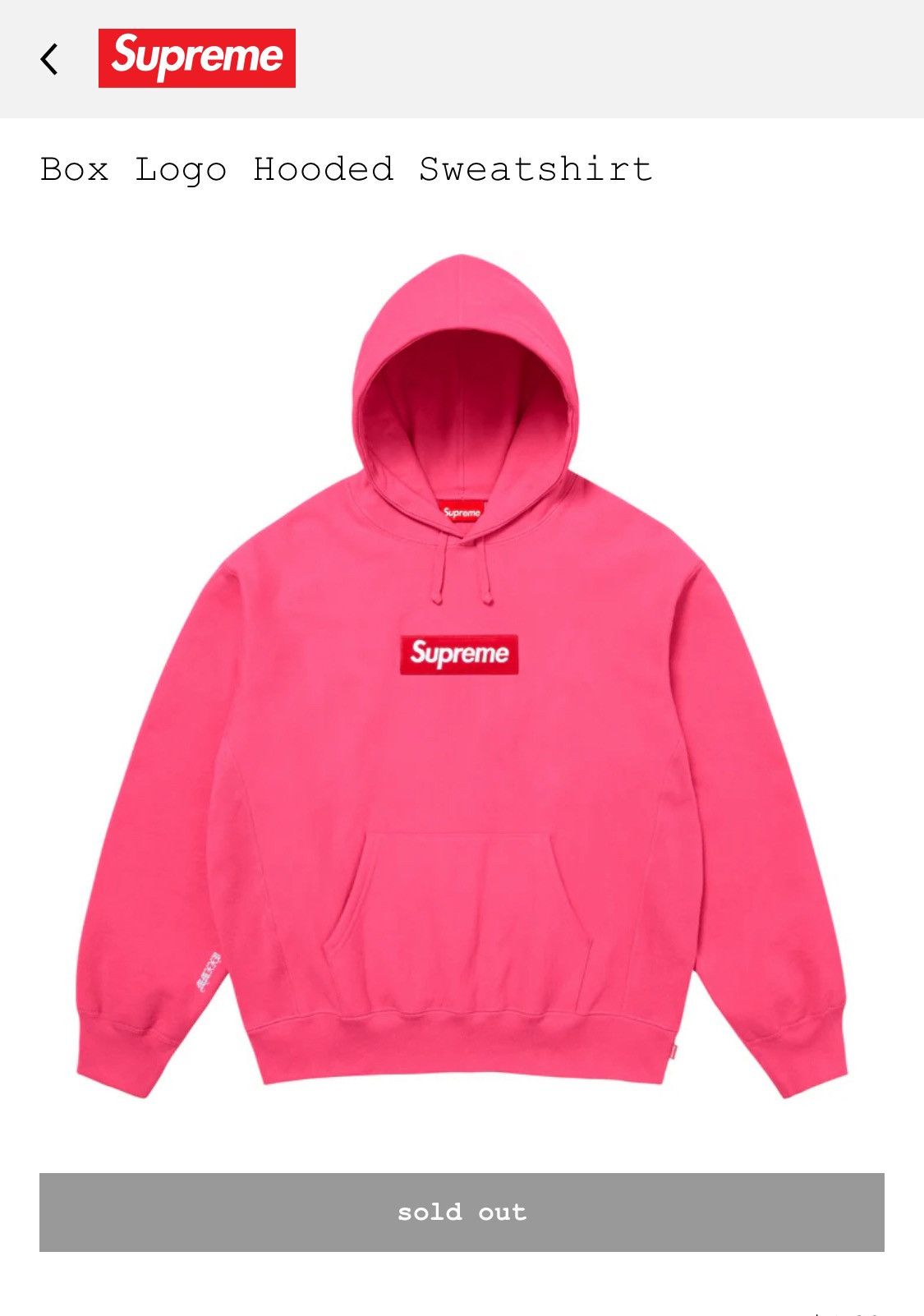 Supreme Supreme FW25 Box Logo Magenta M (On-Hand) Size US M / EU 48-50 / 2 - 5 Thumbnail