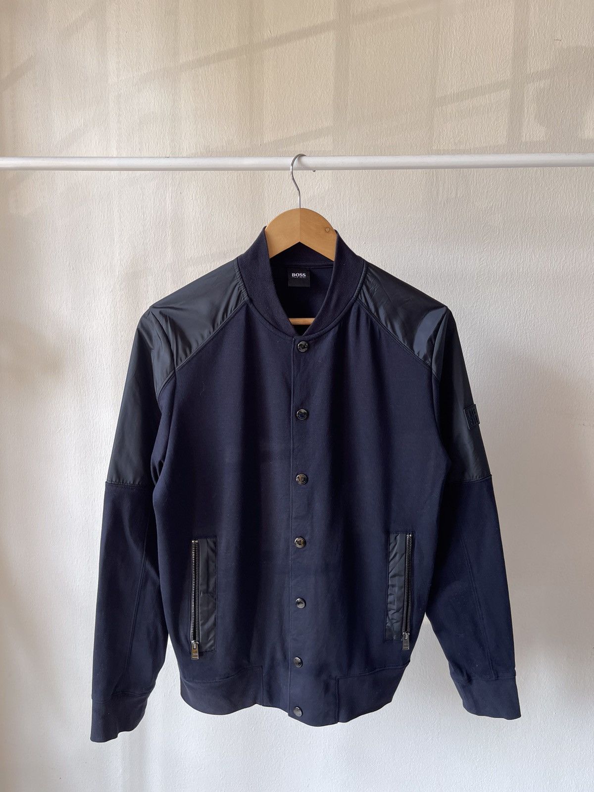 Designer × Hugo Boss Hugo Boss Bomber Jacket Style Size US M / EU 48-50 / 2 - 2 Thumbnail