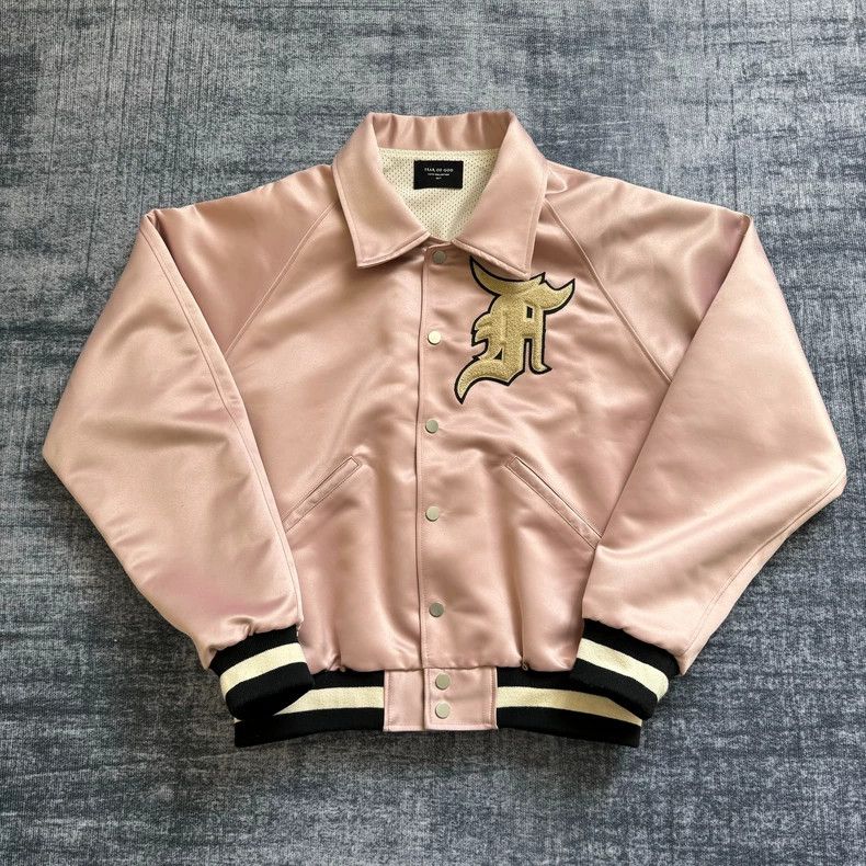 Fear of God Fear of God Pink medal jacket Size US M / EU 48-50 / 2 - 1 Thumbnail
