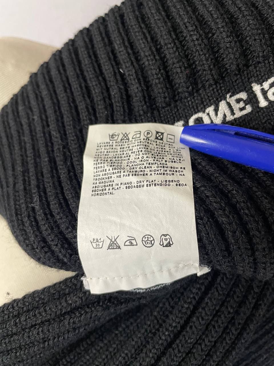 Stone Island Stone Island Scarf Wool Black Size ONE SIZE - 8 Thumbnail