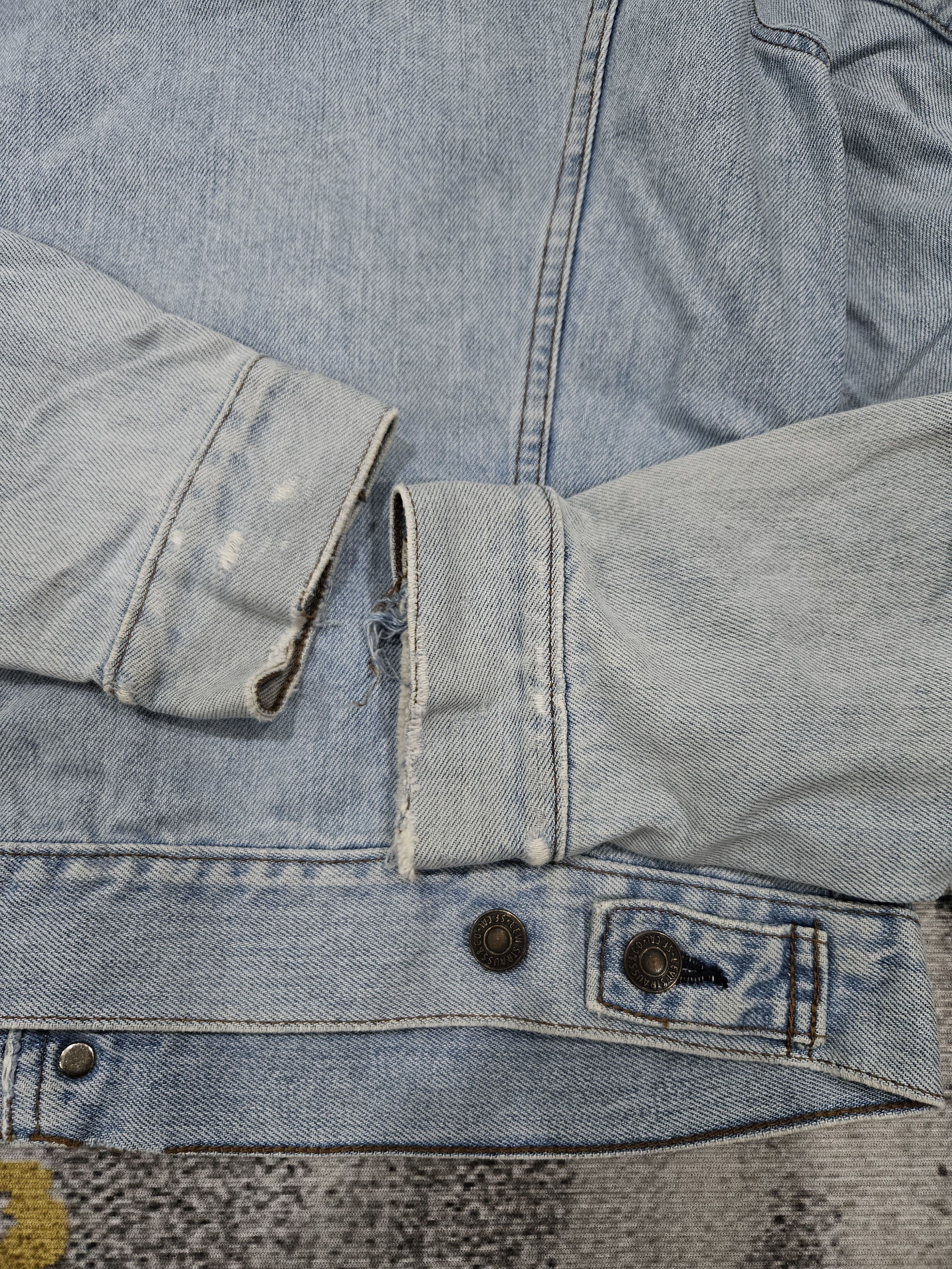 Levi's Vintage Style Levis Light Denim Trucker Jacket - Classic Fit Size US S / EU 44-46 / 1 - 11 Thumbnail