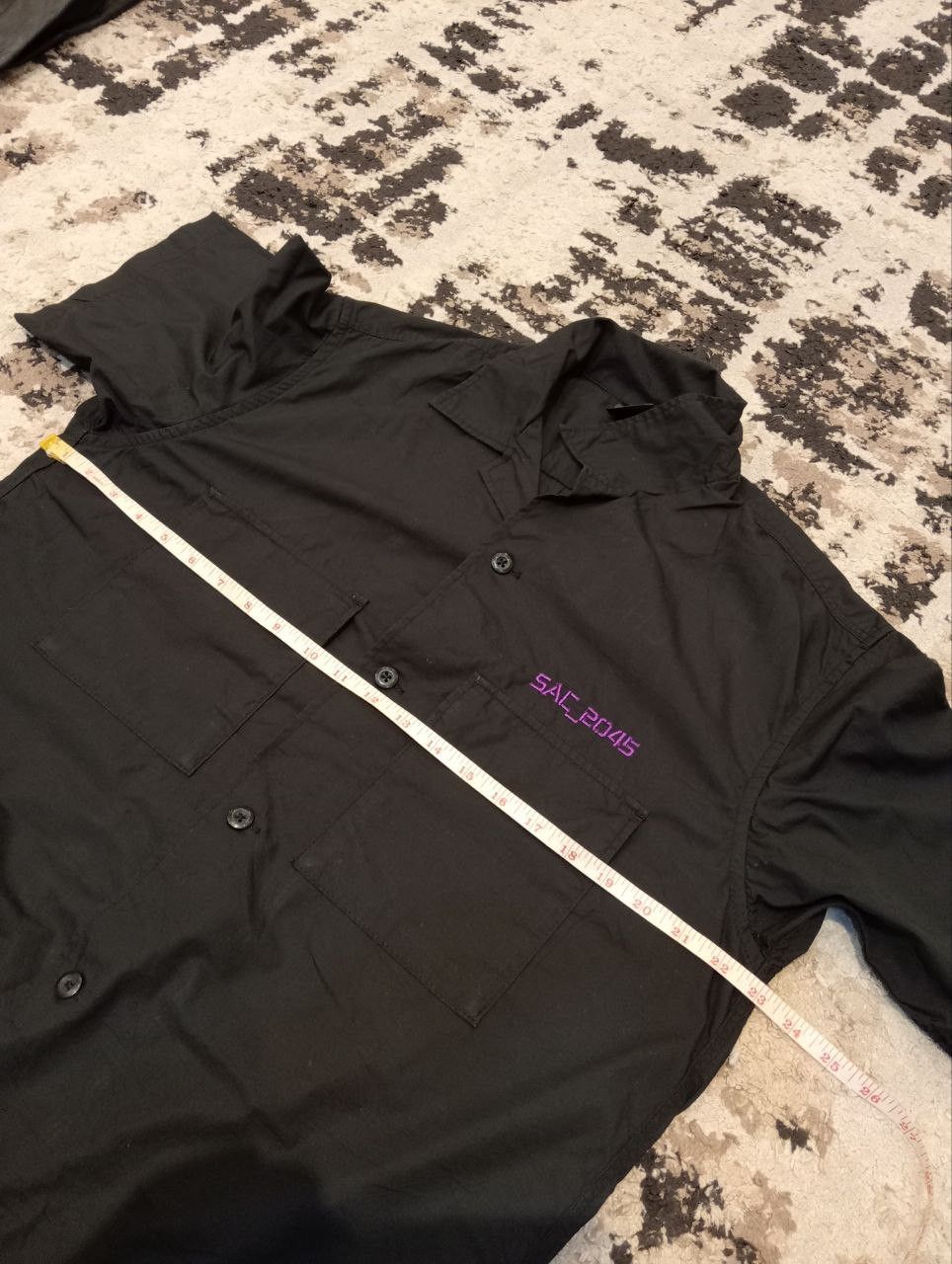 Japanese Brand Gu X Sac_2045 Ghost In The Shell Oversized Shirt Size US M / EU 48-50 / 2 - 7 Thumbnail