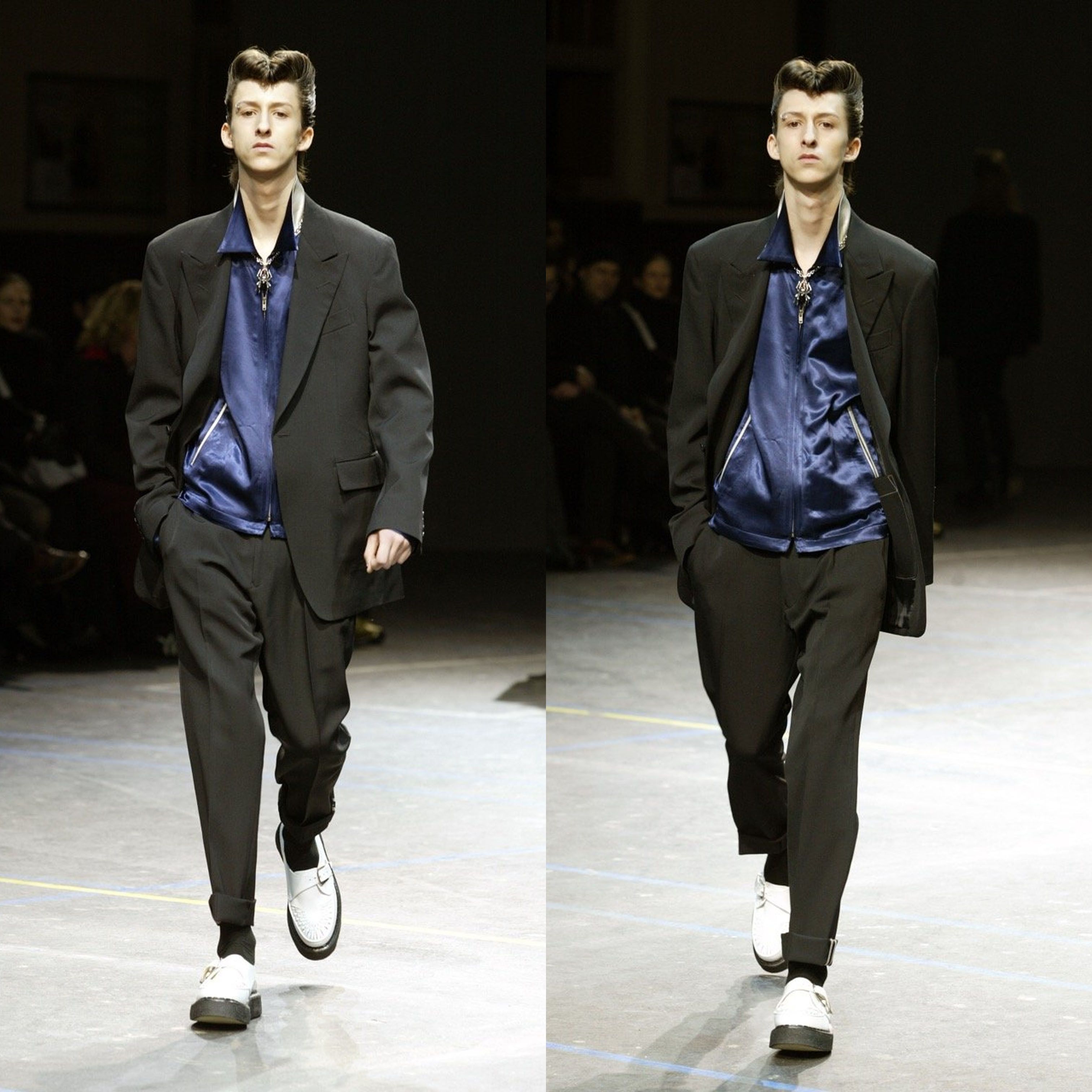Y's for Men × Yohji Yamamoto AW04 Sukajan Souvenir Jacket Size US L / EU 52-54 / 3 - 6 Thumbnail