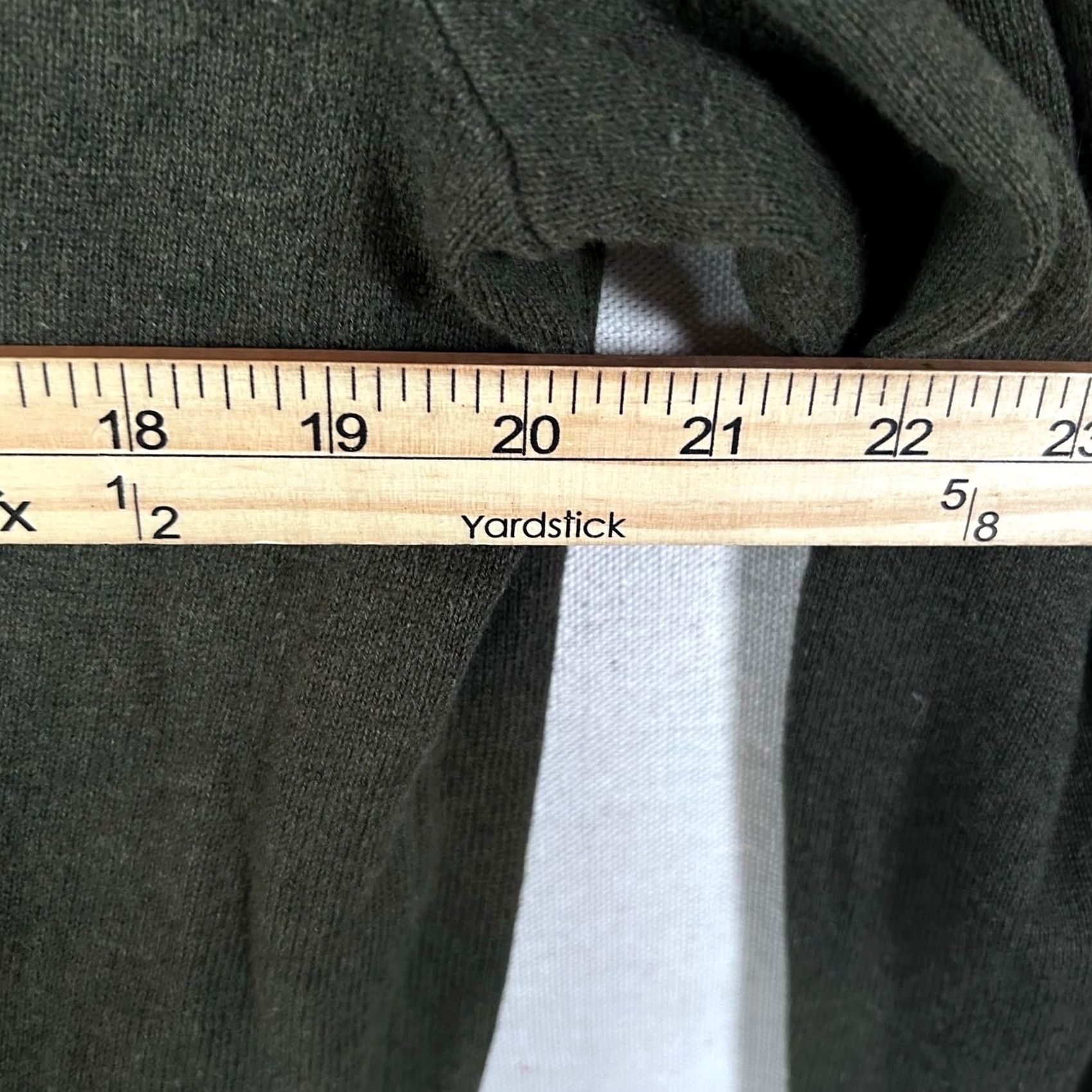 Jos. A. Bank Jos. A. Bank Traveler Men L Olive Green 100% Pima Cotton Quarter Zip Sweater Size US L / EU 52-54 / 3 - 5 Thumbnail