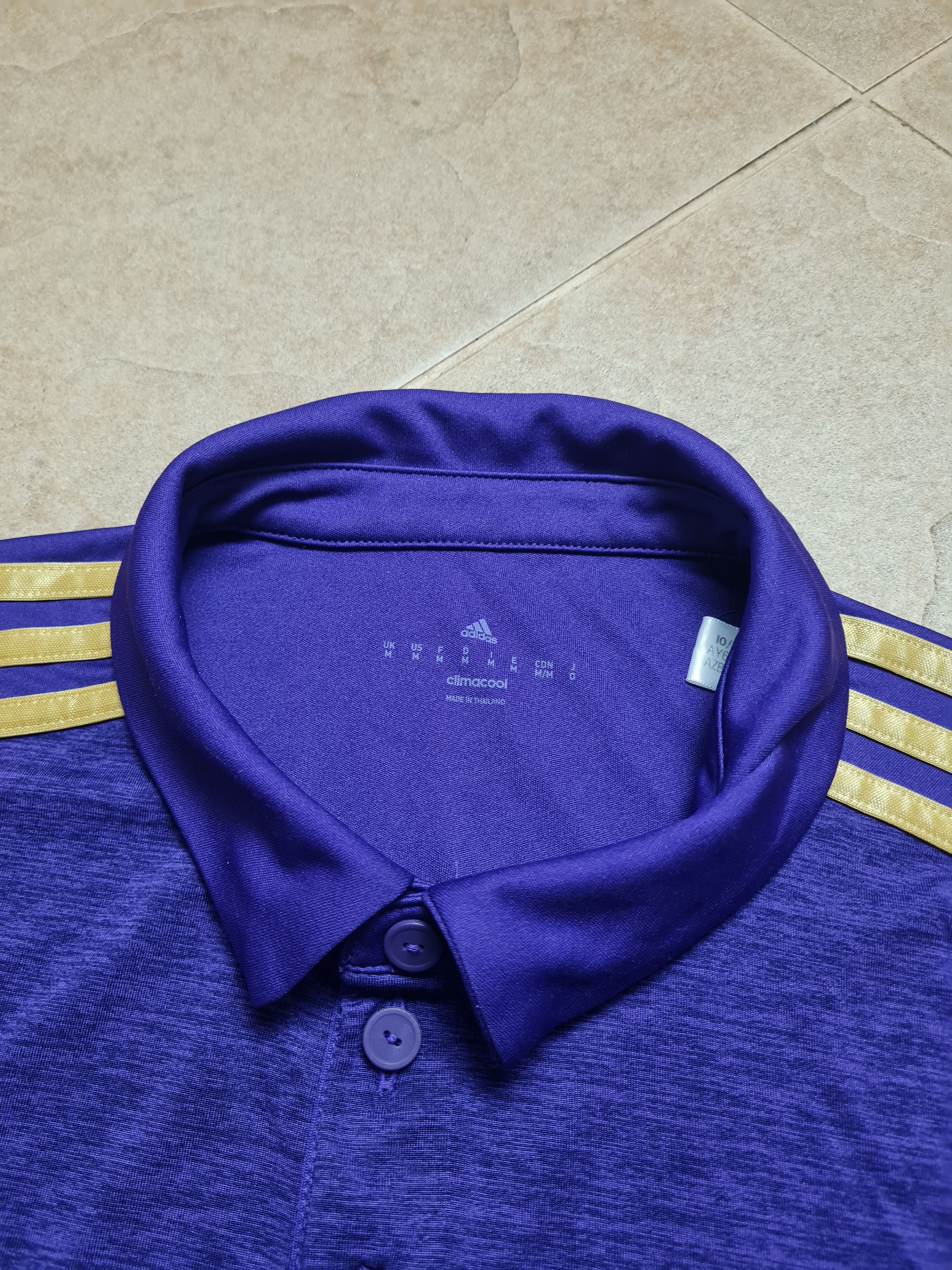 Adidas Adidas Orlando City SC MLS 2018 Jersey Soccer Purple Collar Size US M / EU 48-50 / 2 - 20 Thumbnail