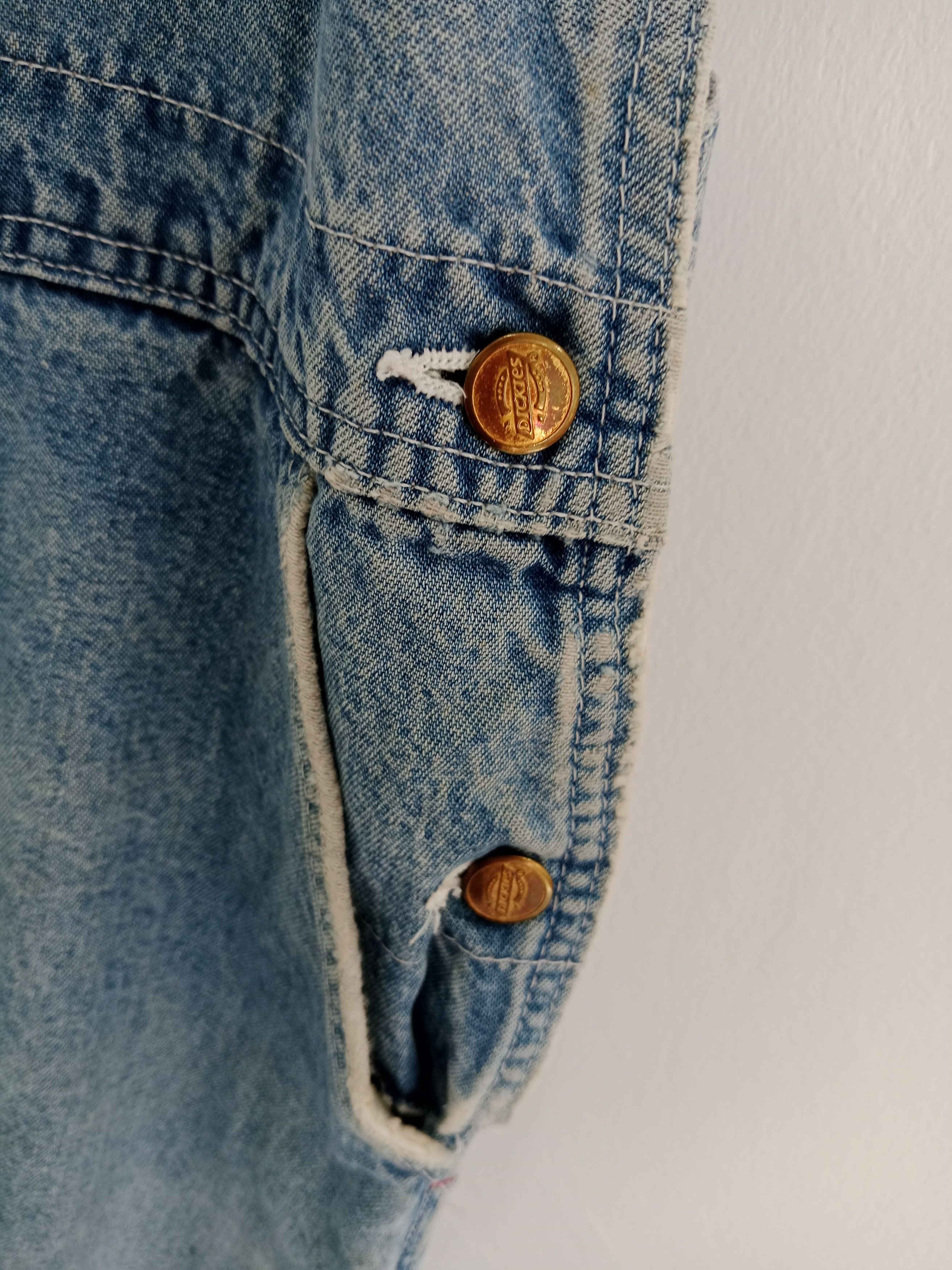 Dickies × Vintage Dickies Coverall Denim Distressed Jeans Size US L / EU 52-54 / 3 - 9 Thumbnail
