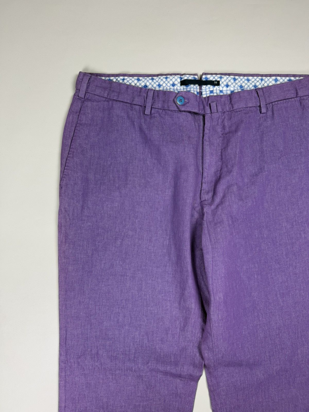 Incotex Incotex Men’s Cotton / Linen Dress Pants Trousers Size 56 Size US 38 / EU 54 - 6 Thumbnail