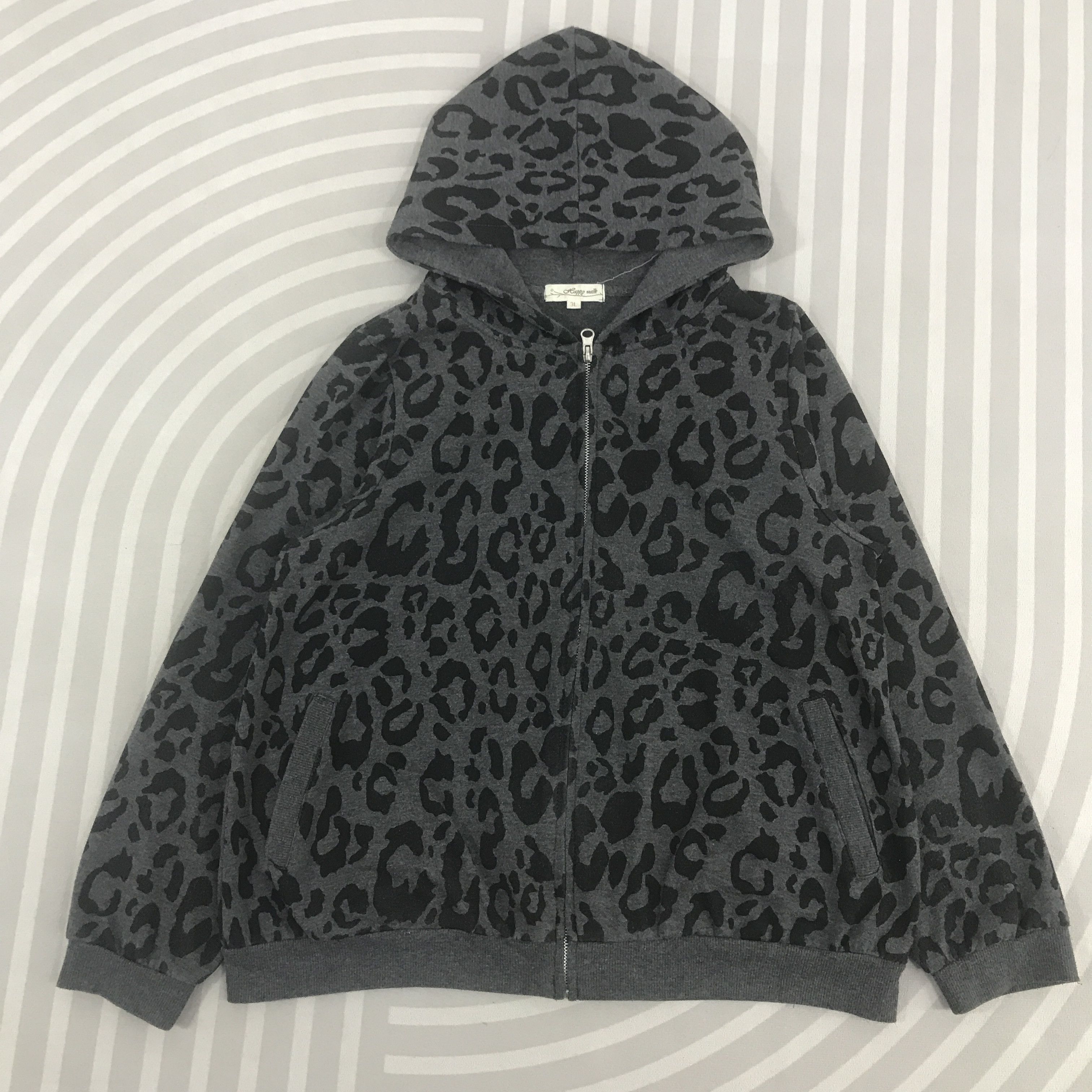 Japanese Brand Vintage Happy Walk Punk Japan Style Hoodies K76B12 Size US M / EU 48-50 / 2 - 1 Thumbnail