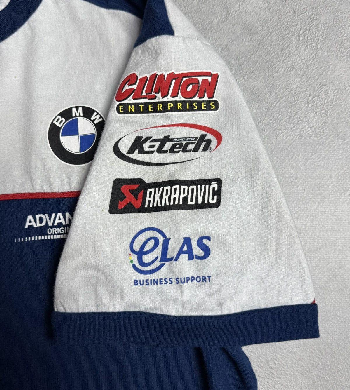 BMW BMW Tyco Motorrad Racing Team Cotton T-Shirt Big Logo Size US M / EU 48-50 / 2 - 9 Thumbnail
