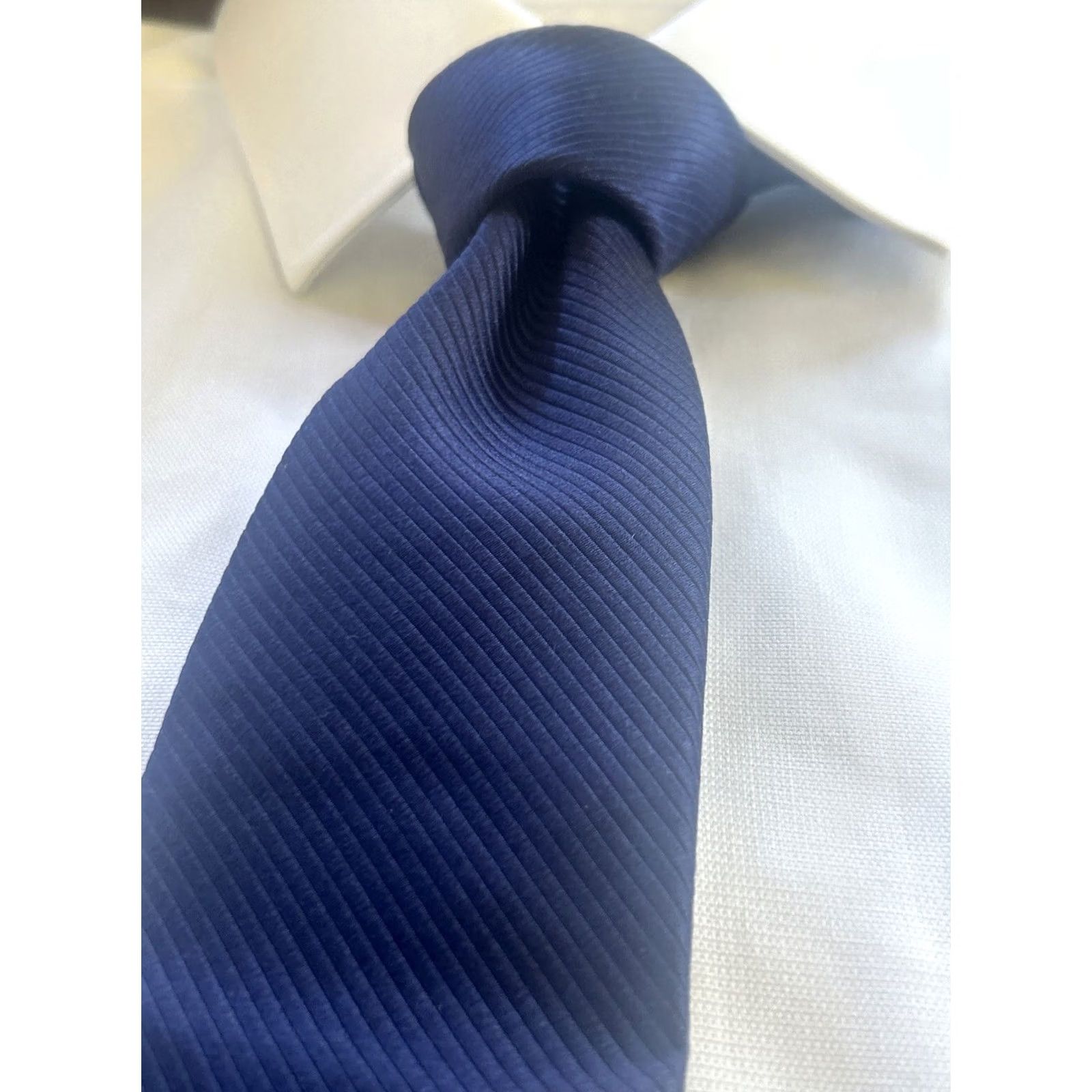 Vintage VINTAGE Jon Mertens Silk Tie Blue Preppy Mens VTG Rare Size ONE SIZE - 3 Thumbnail