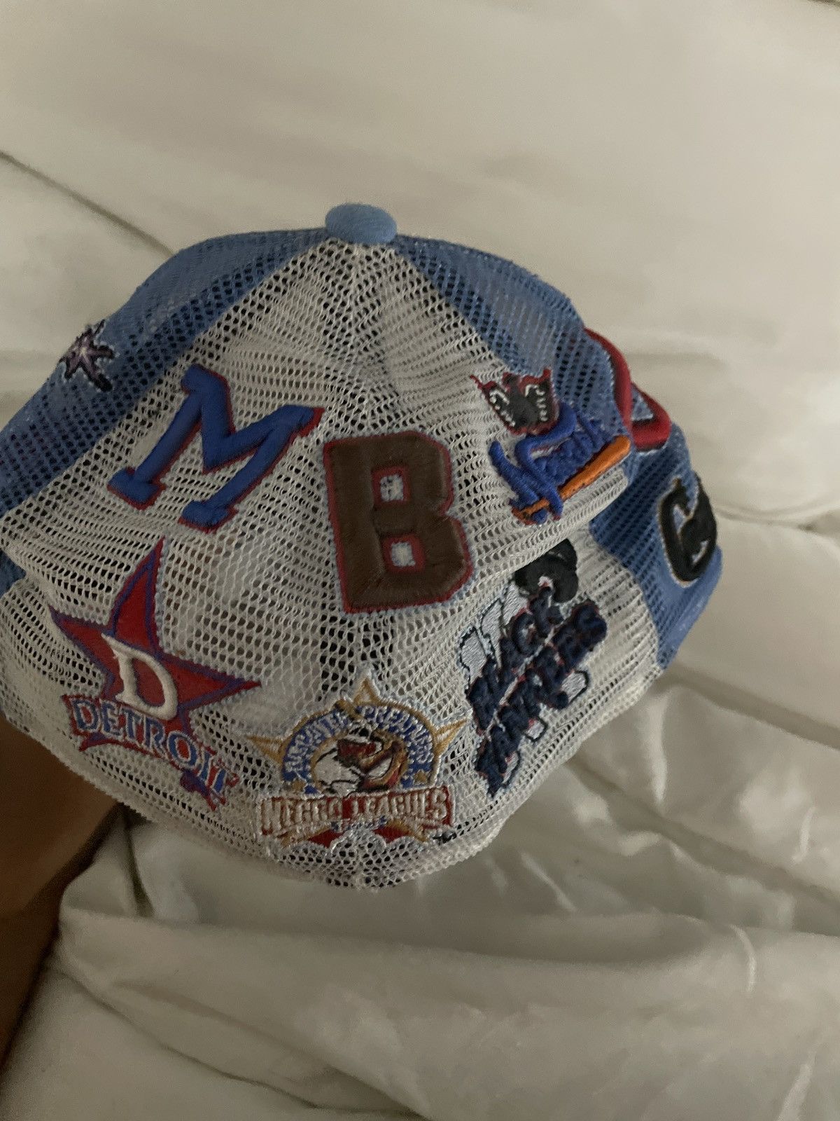 Vintage Negro Leagues Baseball Hat with logos Size ONE SIZE - 3 Thumbnail