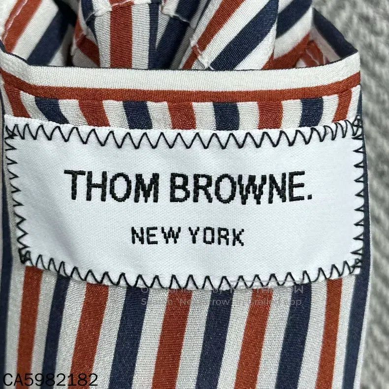 Thom Browne Thom Browne Dark gray checkered lapel woolen coat Size XS / US 0-2 / IT 36-38 - 7 Thumbnail