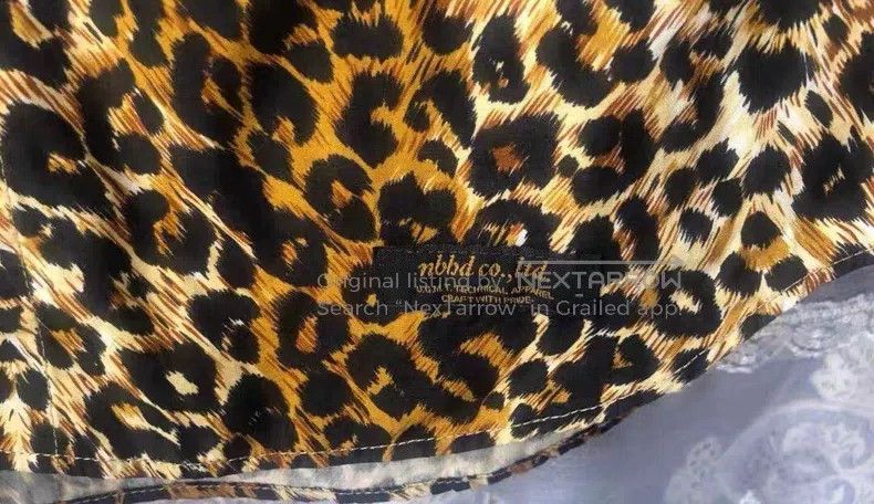 Neighborhood Neighborhood Leopard Print Short Sleeve Shirt Size US S / EU 44-46 / 1 - 4 Thumbnail