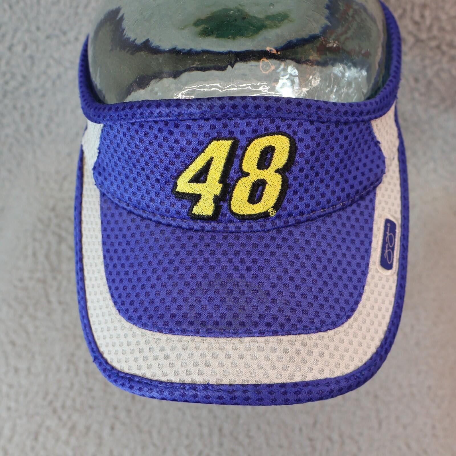 Chanel Jimmie Johnson 48 Nascar Racing Visor Cap Hat Patch Size ONE SIZE - 2 Thumbnail