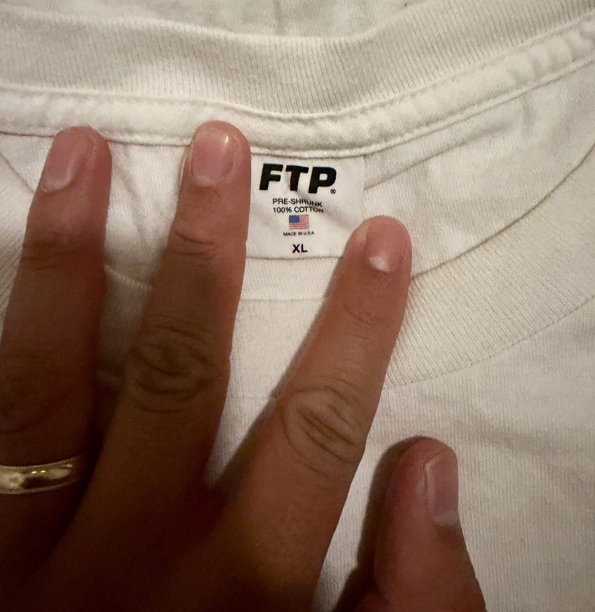 Fuck The Population FTP: Drill Tee. Size US XL / EU 56 / 4 - 2 Thumbnail