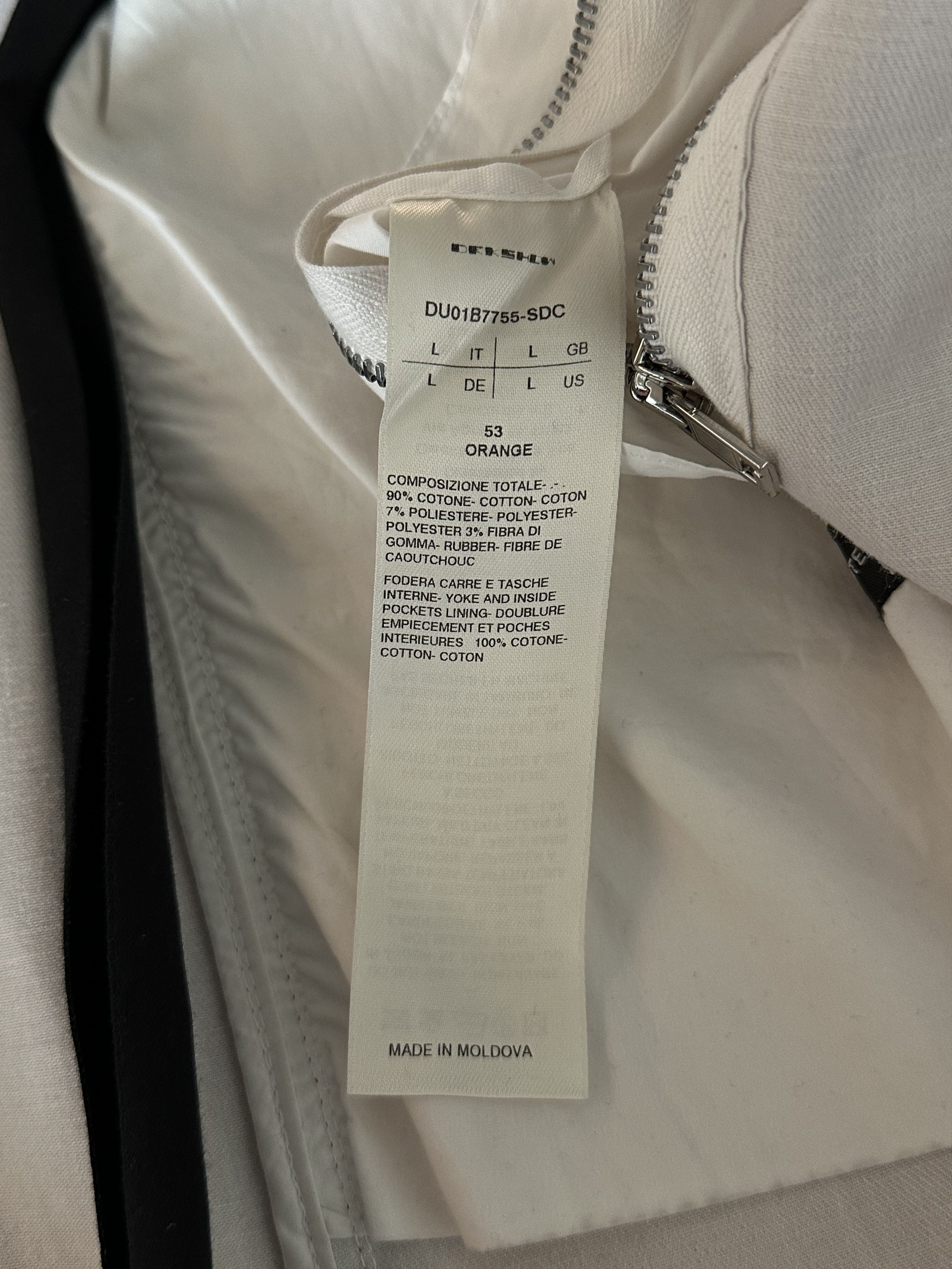 Rick Owens Rick Owens Orange Drkshdw Overshirt Size US L / EU 52-54 / 3 - 6 Thumbnail