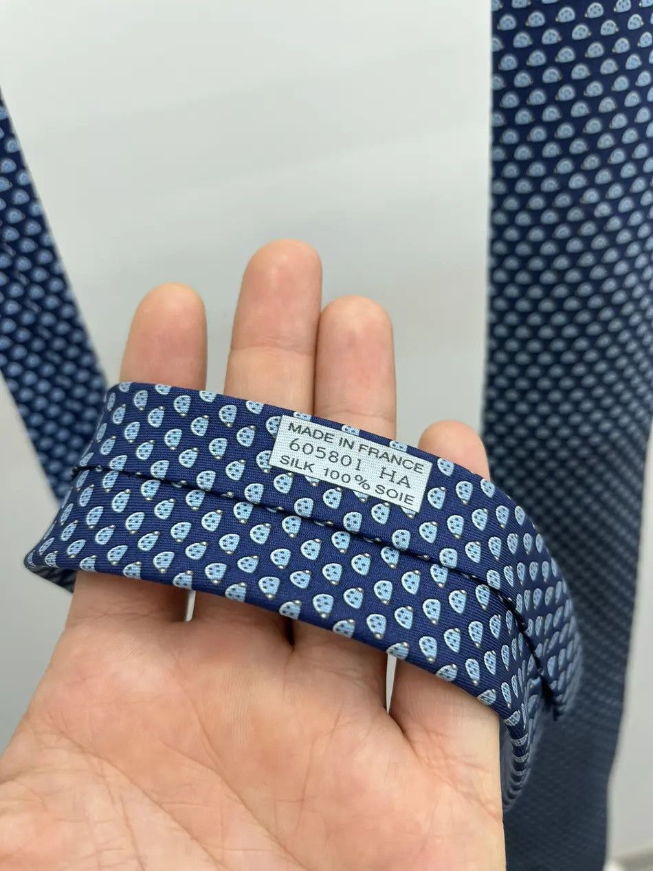 Hermes Hermes Ladybug Silk Tie Size ONE SIZE - 3 Thumbnail