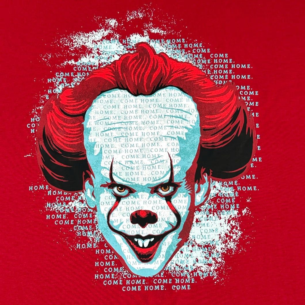 Vintage VINTAGE Stephen Kings It Night Shirt Womens XL Red Pennywise Chapter Two Movie Size XL / US 12-14 / IT 48-50 - 2 Thumbnail
