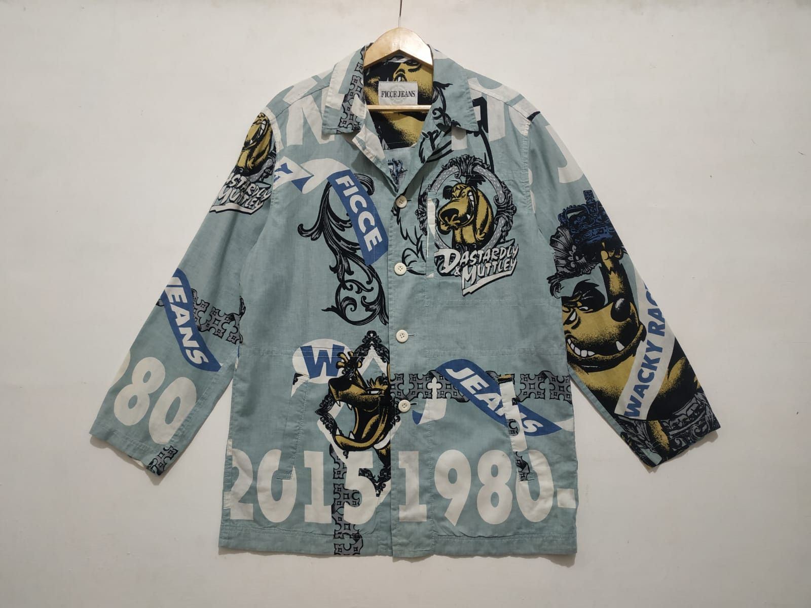 Vintage Ficce by Yoshiyuki Konishi Linen Coverall Jacket