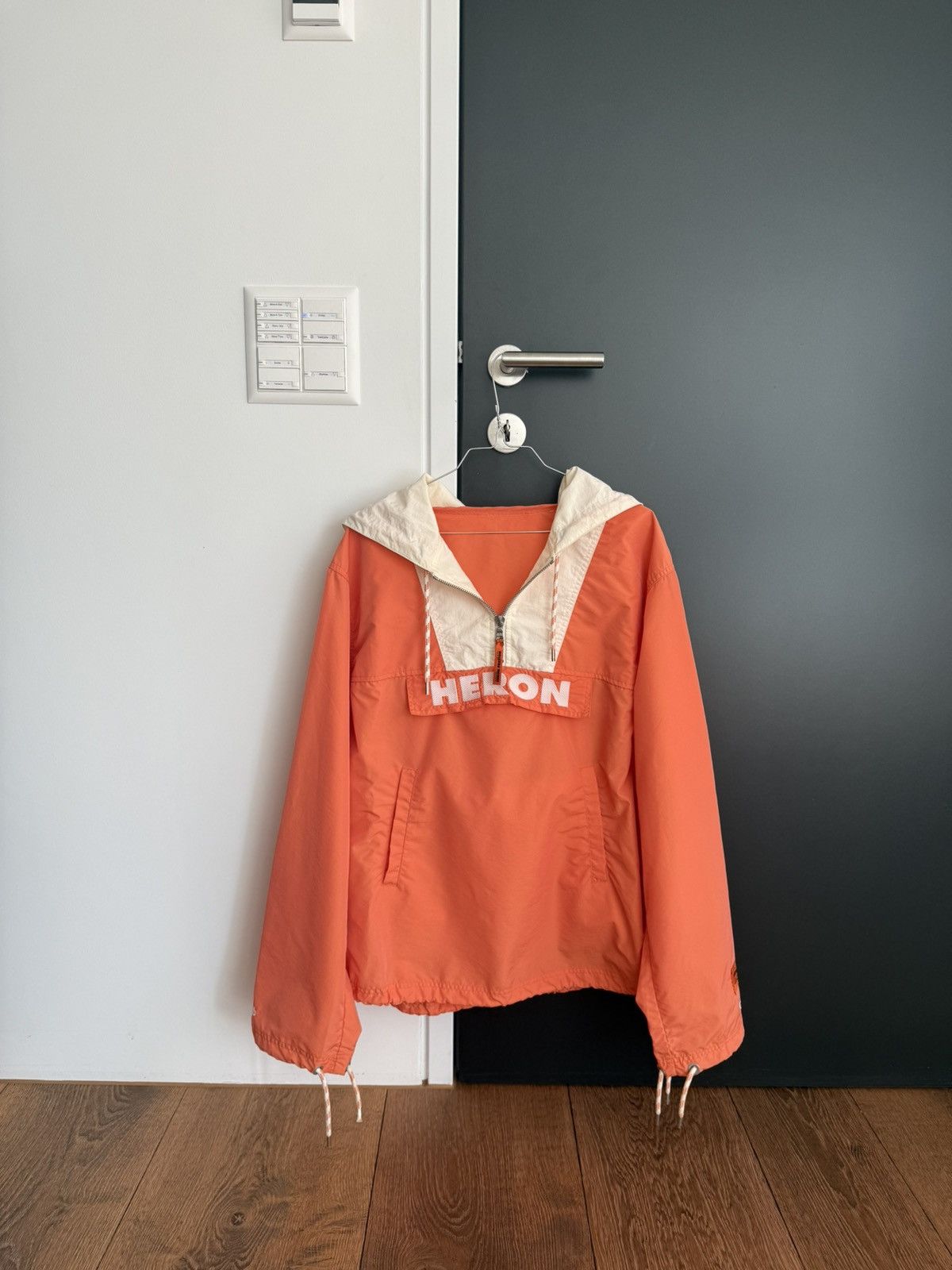 Heron Preston Heron Preston Half Zip Windbreaker Parka Size US L / EU 52-54 / 3 - 1 Thumbnail