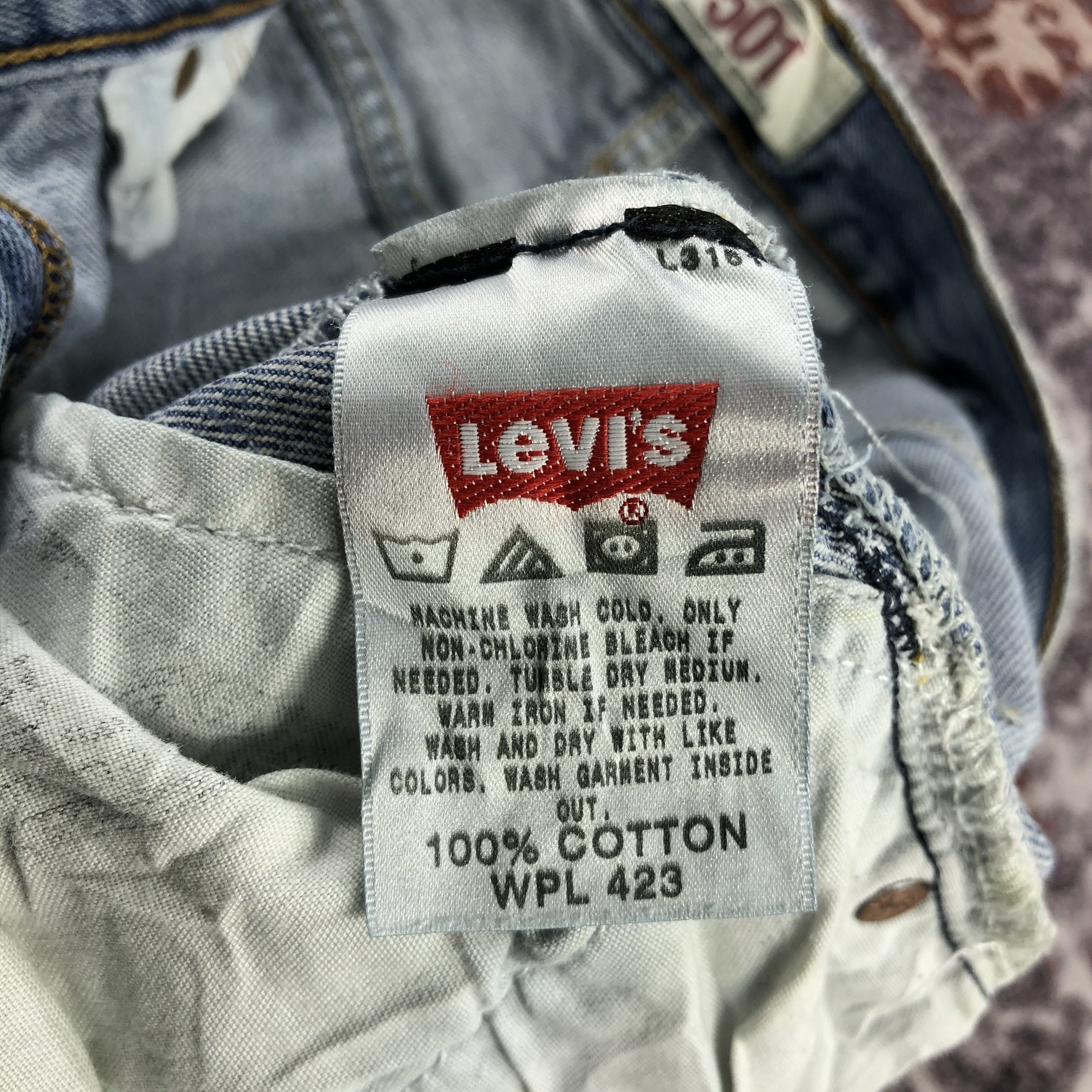 Levi's Vintage Levis 501 Jeans-JM2870 Size US 31 - 15 Thumbnail