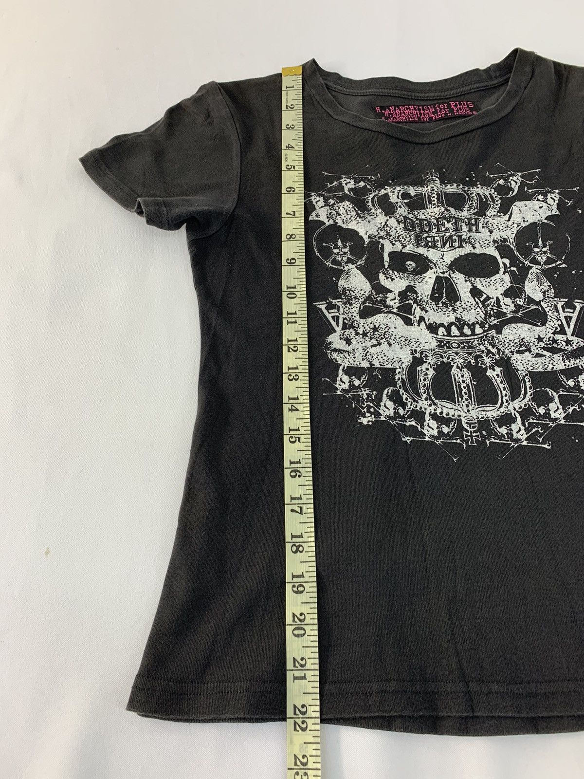 Japanese Brand H.Anarchyism For Plus Naoto Ddeth Ibni Printed Tee Size S / US 4 / IT 40 - 11 Thumbnail