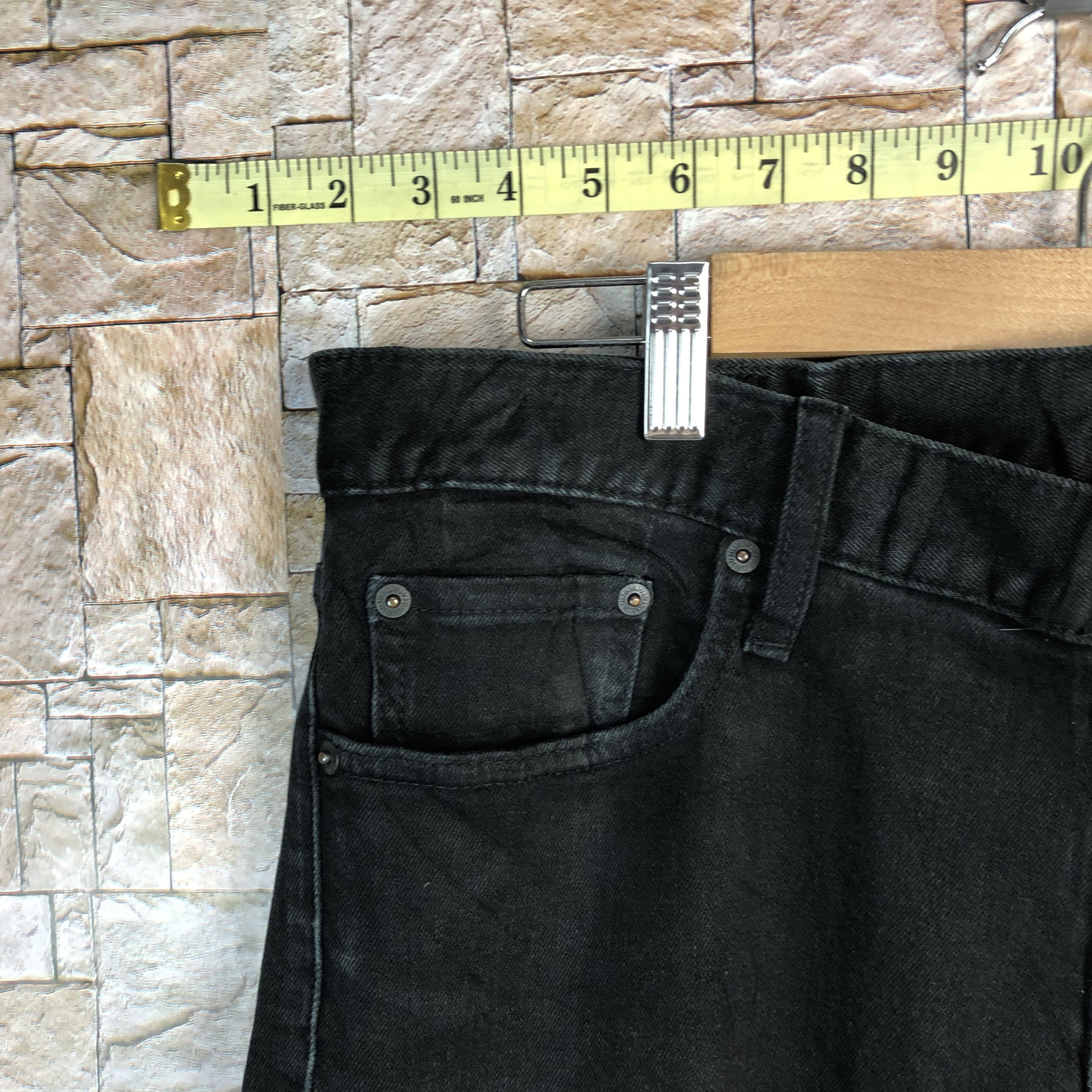 Uniqlo Uniqlo Jeans Black Denim Pants #7600 Size US 34 / EU 50 - 7 Thumbnail