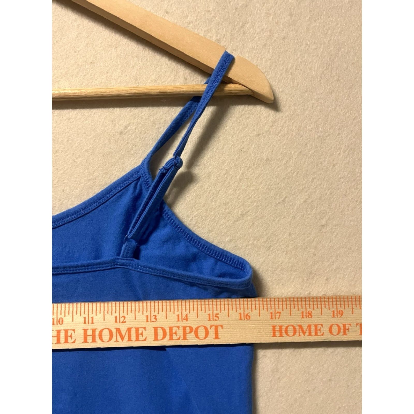 Torrid Torrid Tank Women Cotton Blue See Pictures Size M-L Strappy Sleeveless Scoop Neck Cotton Blend Lightweight Breathable Casual Summer Basic Size M / US 6-8 / IT 42-44 - 3 Thumbnail