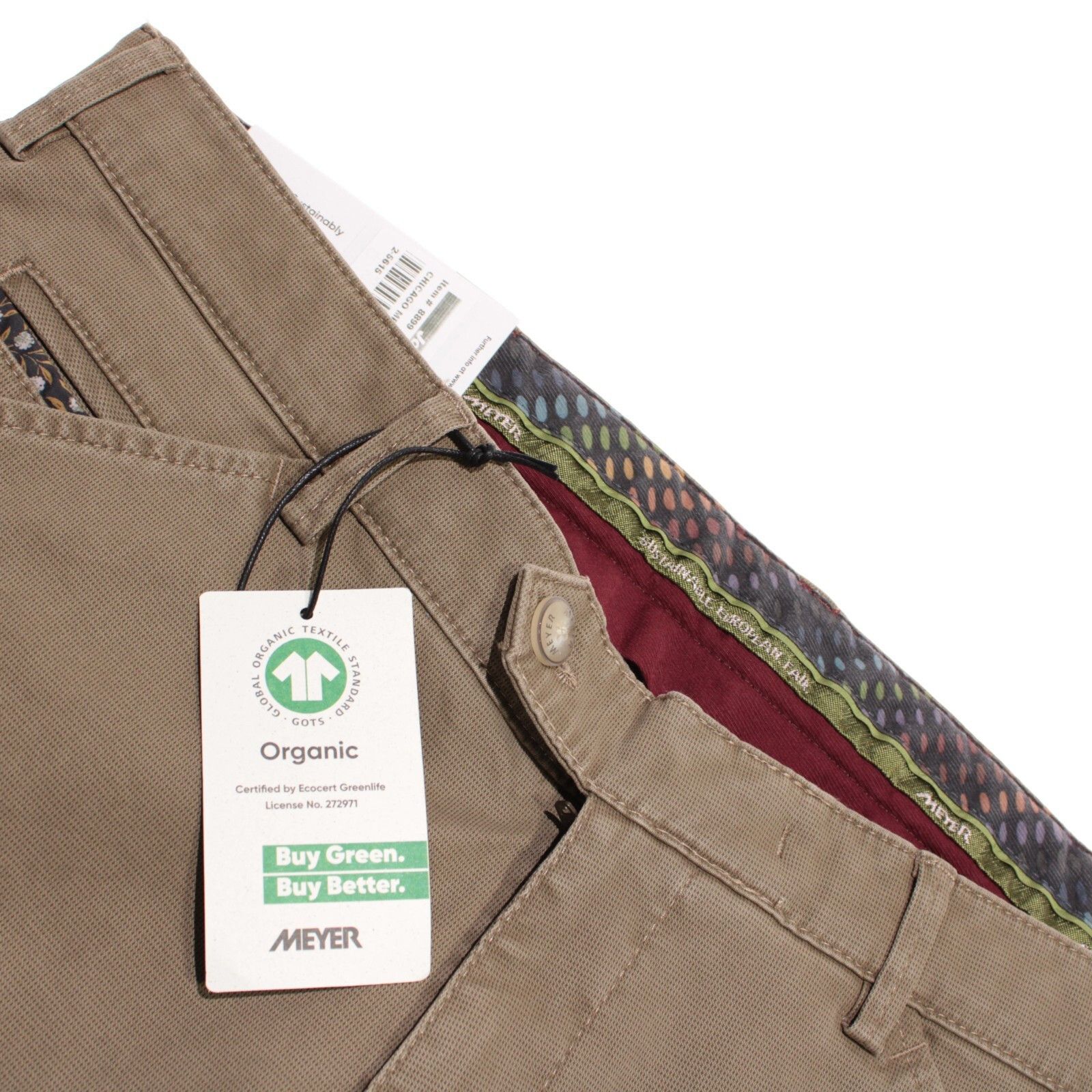 Other Meyer New with tags Chino Size 36 US In Brown Size US 36 / EU 52 - 1 Thumbnail