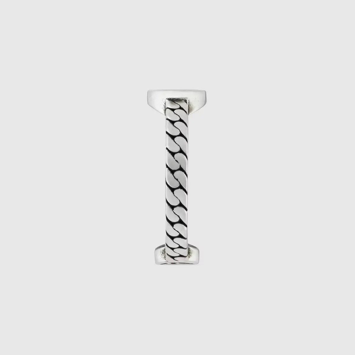 Gucci Gucci .925 Silver Thin Link Ring Size ONE SIZE - 3 Thumbnail
