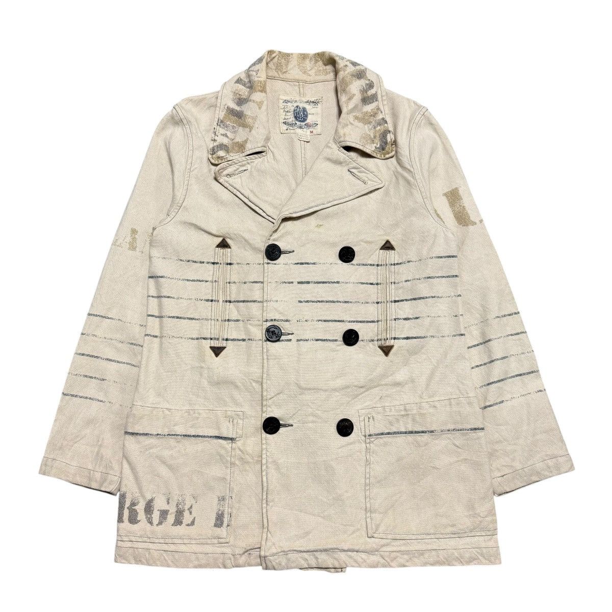 RRL Ralph Lauren Vintage RRL Ralph Lauren Double Breasted Sailor Jacket ...
