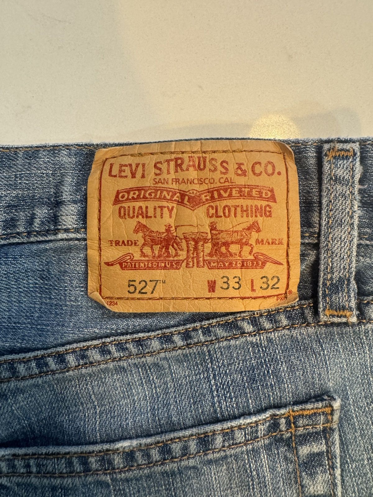 Levi's × Levi's Vintage Clothing Low rise boot cut vintage Levi’s denim Size US 33 - 5 Thumbnail