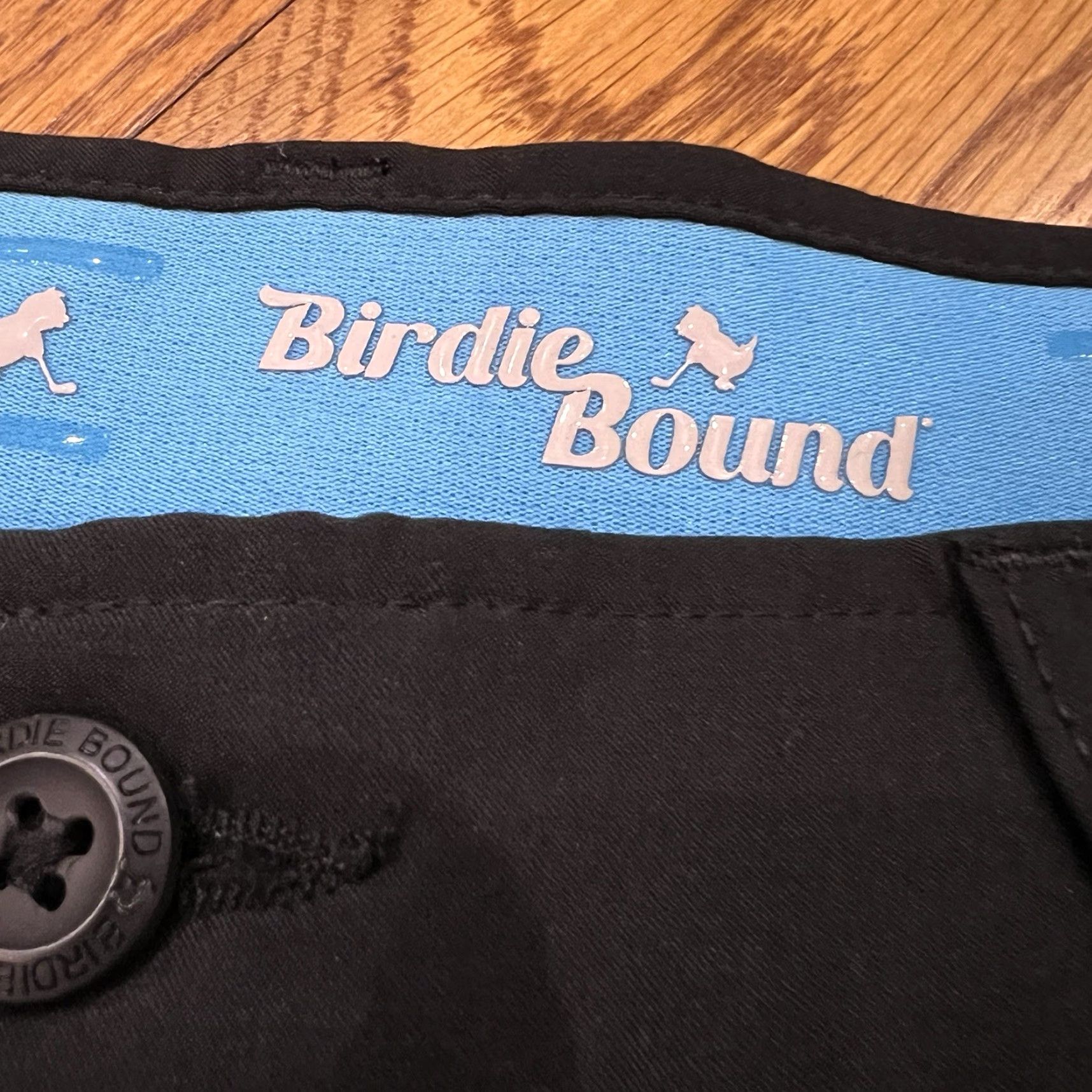 Vintage Birdie Bound Pants Mens 32x32 Black Performance Golf Stretch Lightweight Size US 32 / EU 48 - 3 Thumbnail