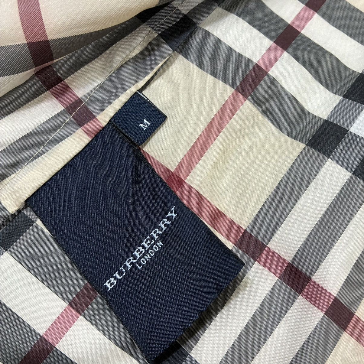 Burberry Womens Vintage Burberry Nova Check Full Zip Packable Jacket Size M / US 6-8 / IT 42-44 - 10 Thumbnail