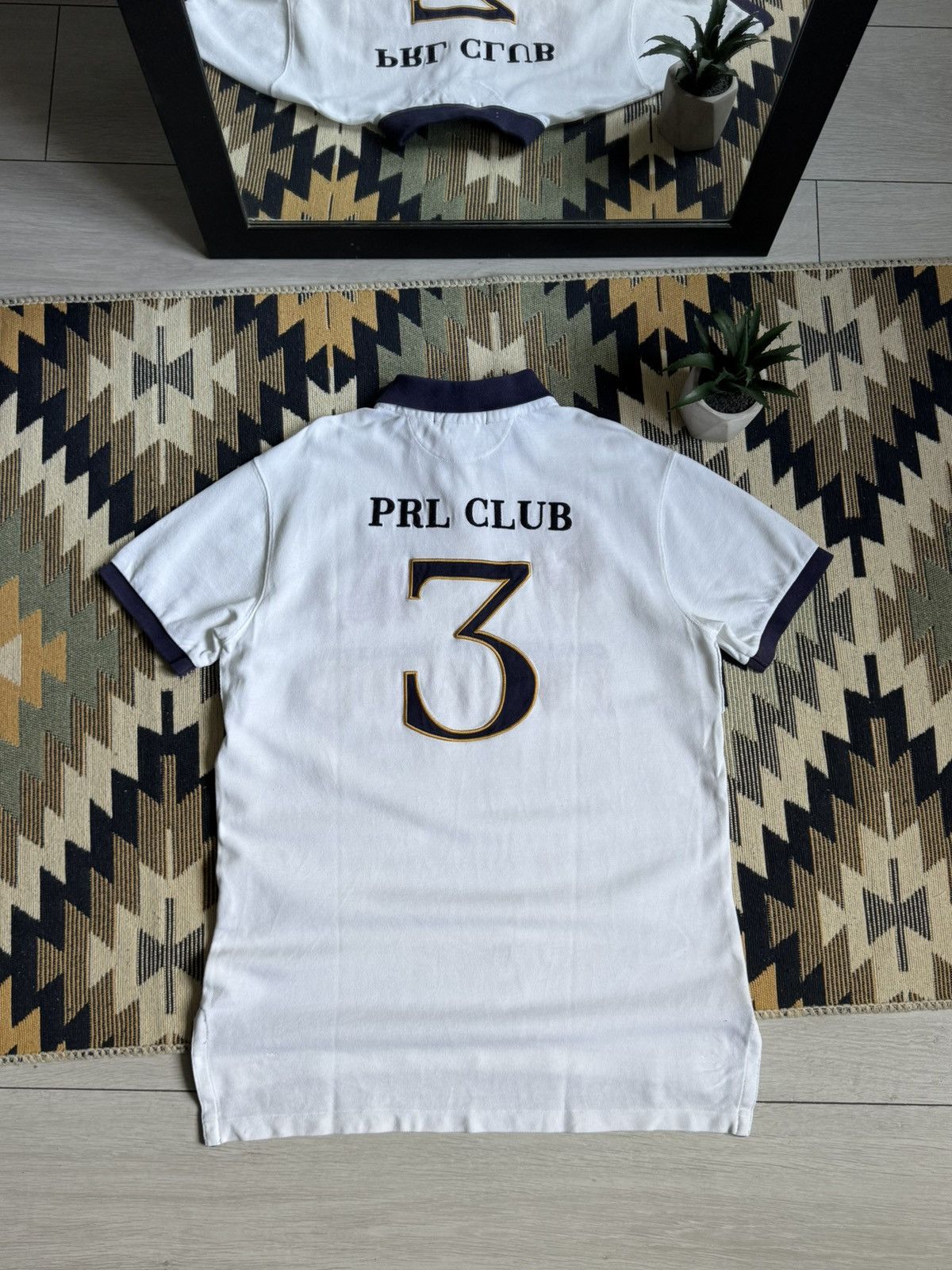Polo Ralph Lauren Vintage Polo Ralph Lauren Chief Kief PRL CLUB T-shirt Size US M / EU 48-50 / 2 - 2 Thumbnail