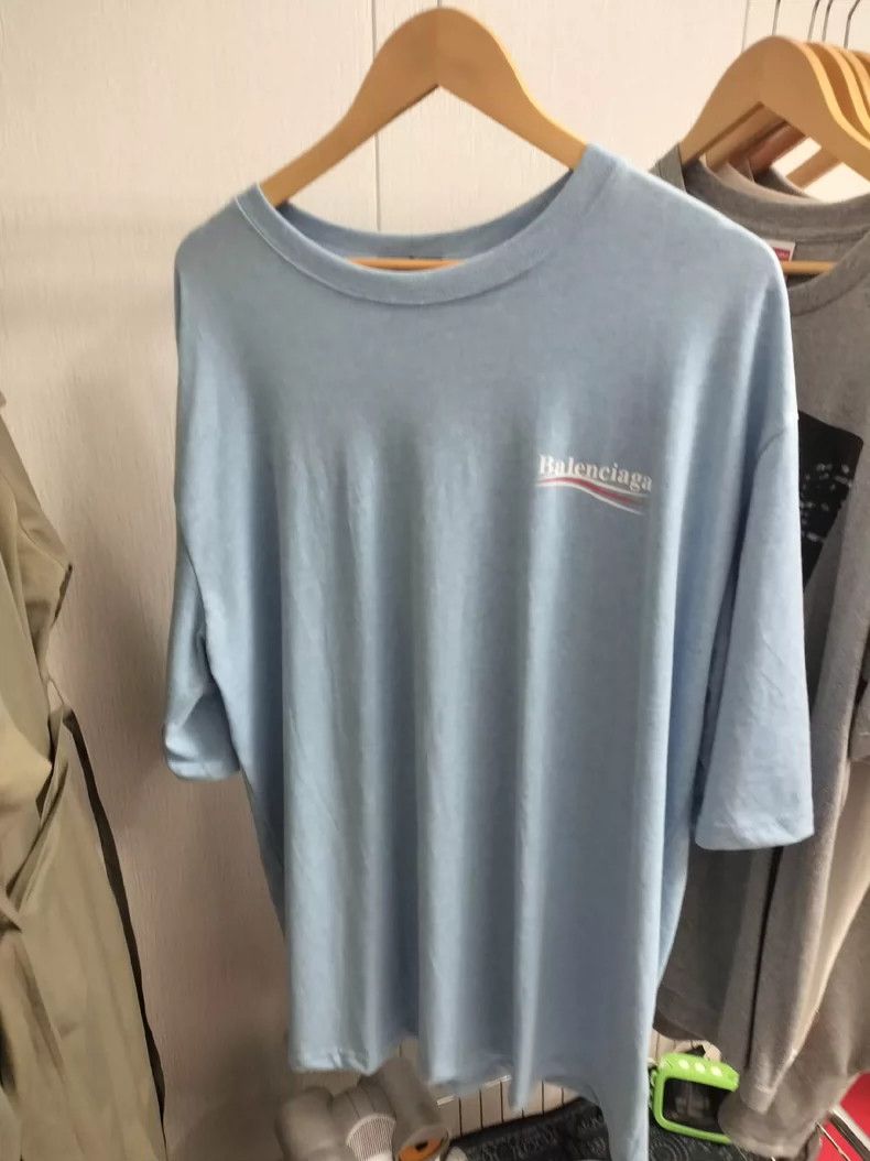 Balenciaga Balenciaga Political Campaign Coke Print Regular Crew Neck Size US L / EU 52-54 / 3 - 1 Thumbnail